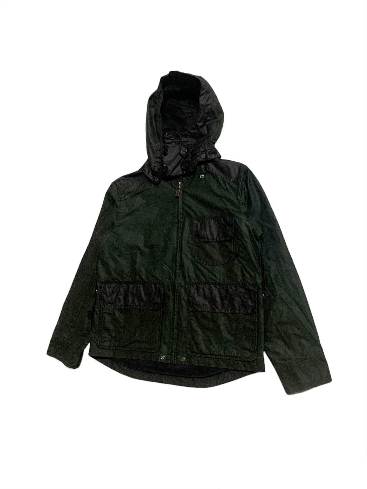 Hunter × Japanese Brand × Vintage Vintage Hunter Rain Coat Jacket With Hoodies Size US M / EU 48-50 / 2 - 3 Thumbnail