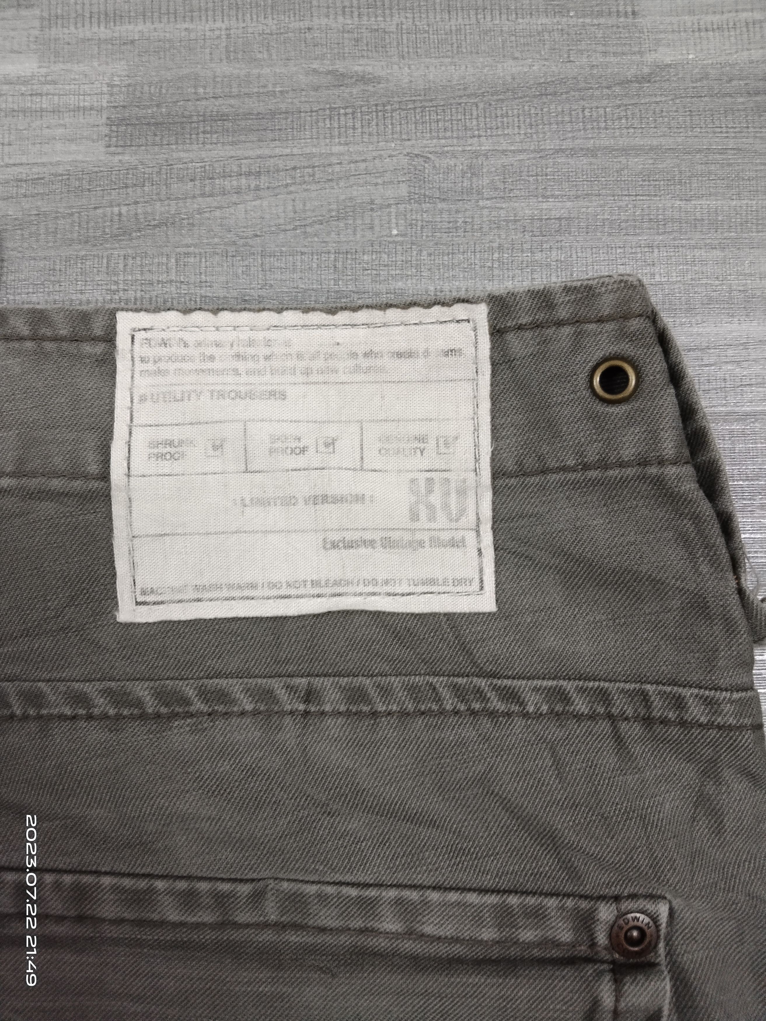 Edwin FLARE SICK BUSHPANTS EXCLUSIVE VINTAGE MODEL PANTS Size US 31 - 7 Thumbnail