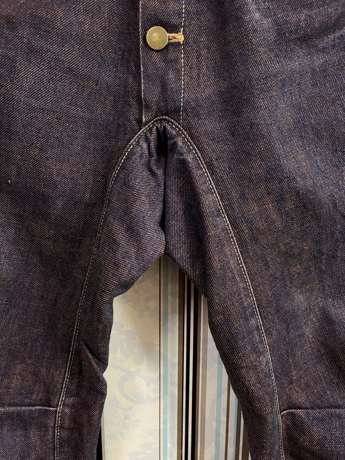 Beauty Beast 1990s Takao Yamashita mud faded denim #C2 Size US 31 - 9 Thumbnail
