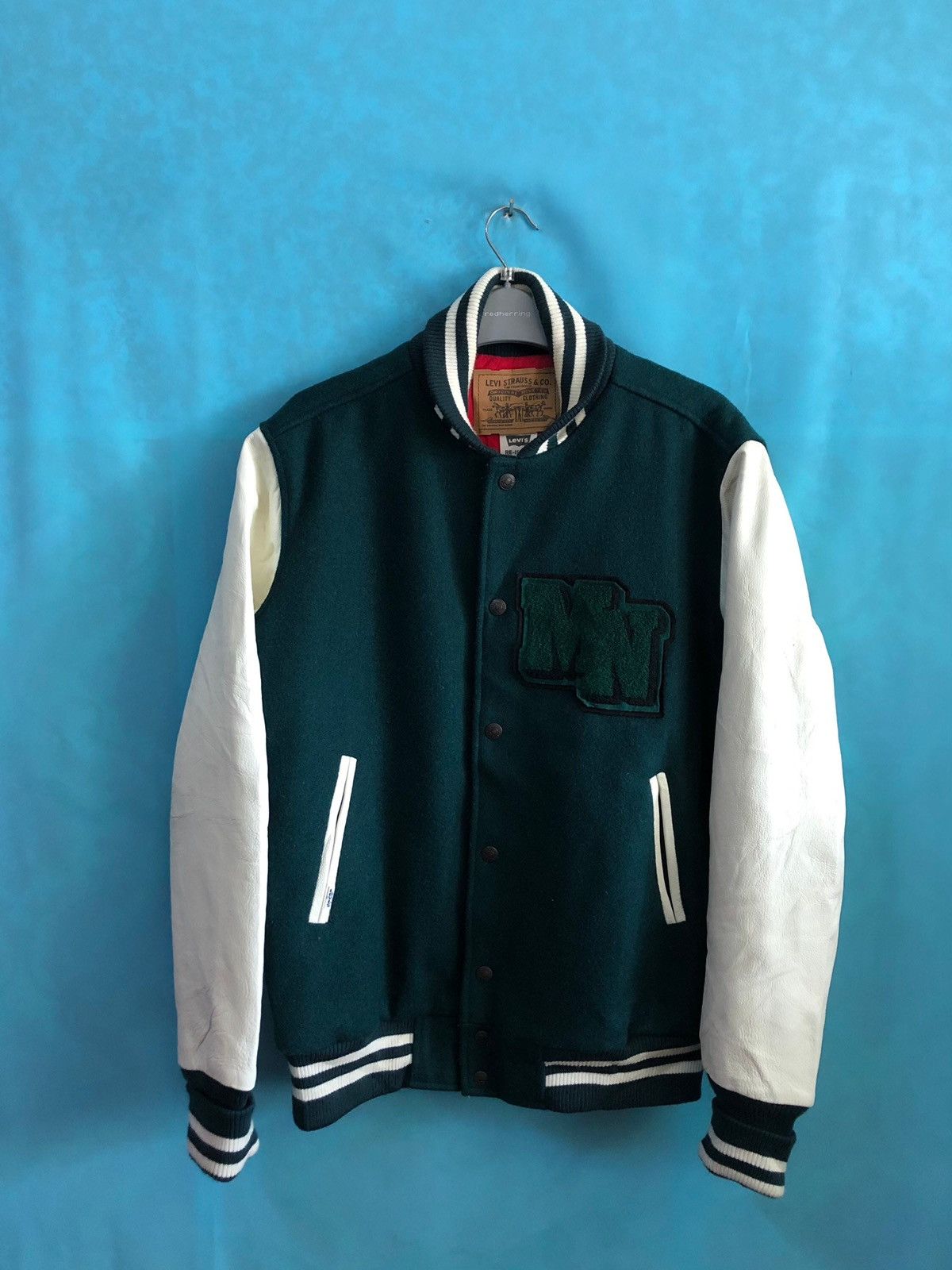 Levi's Vintage Clothing stadium ringer MN cowhide #1695 Size US M / EU 48-50 / 2 - 1 Thumbnail