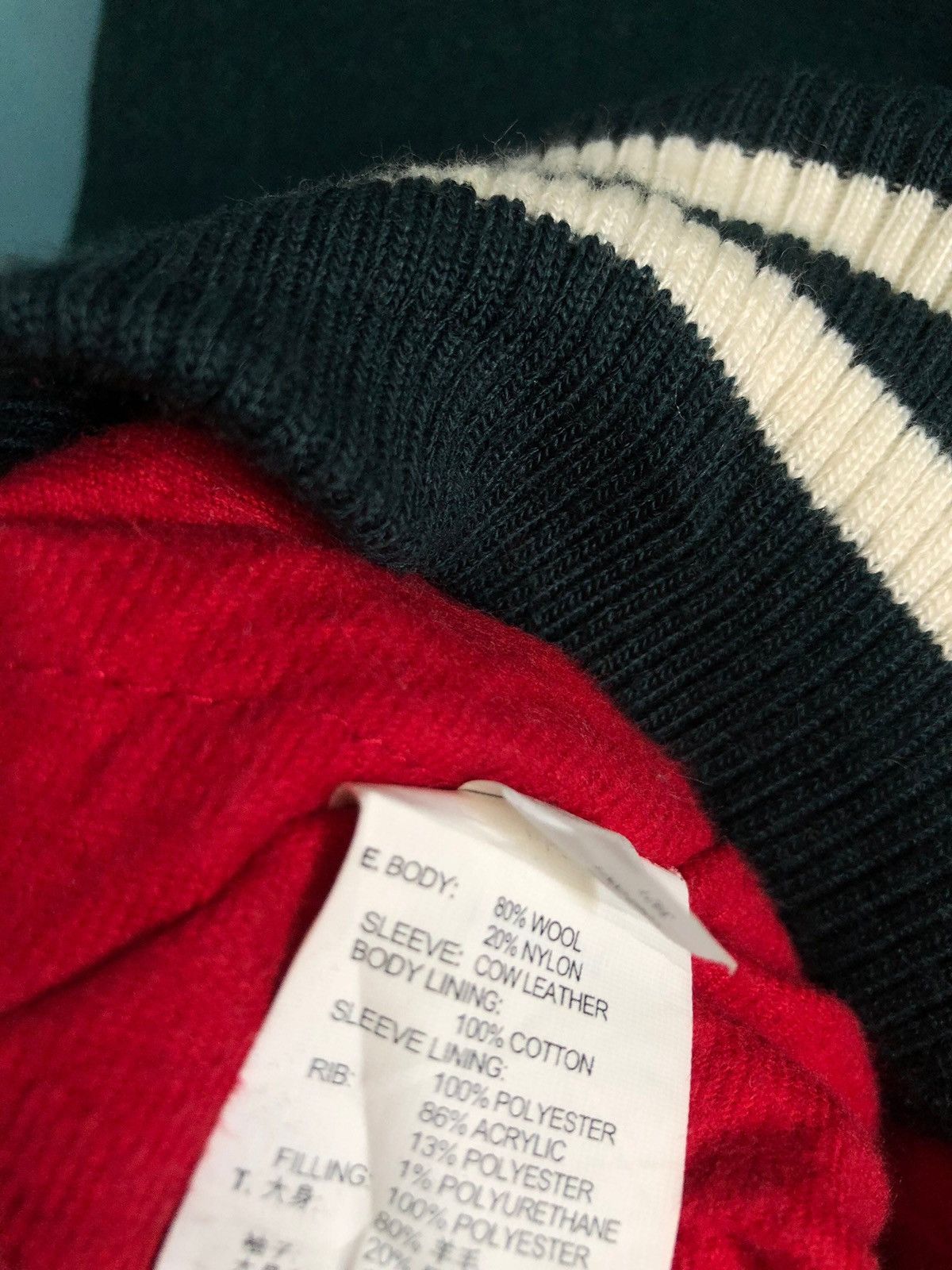 Levi's Vintage Clothing stadium ringer MN cowhide #1695 Size US M / EU 48-50 / 2 - 8 Thumbnail