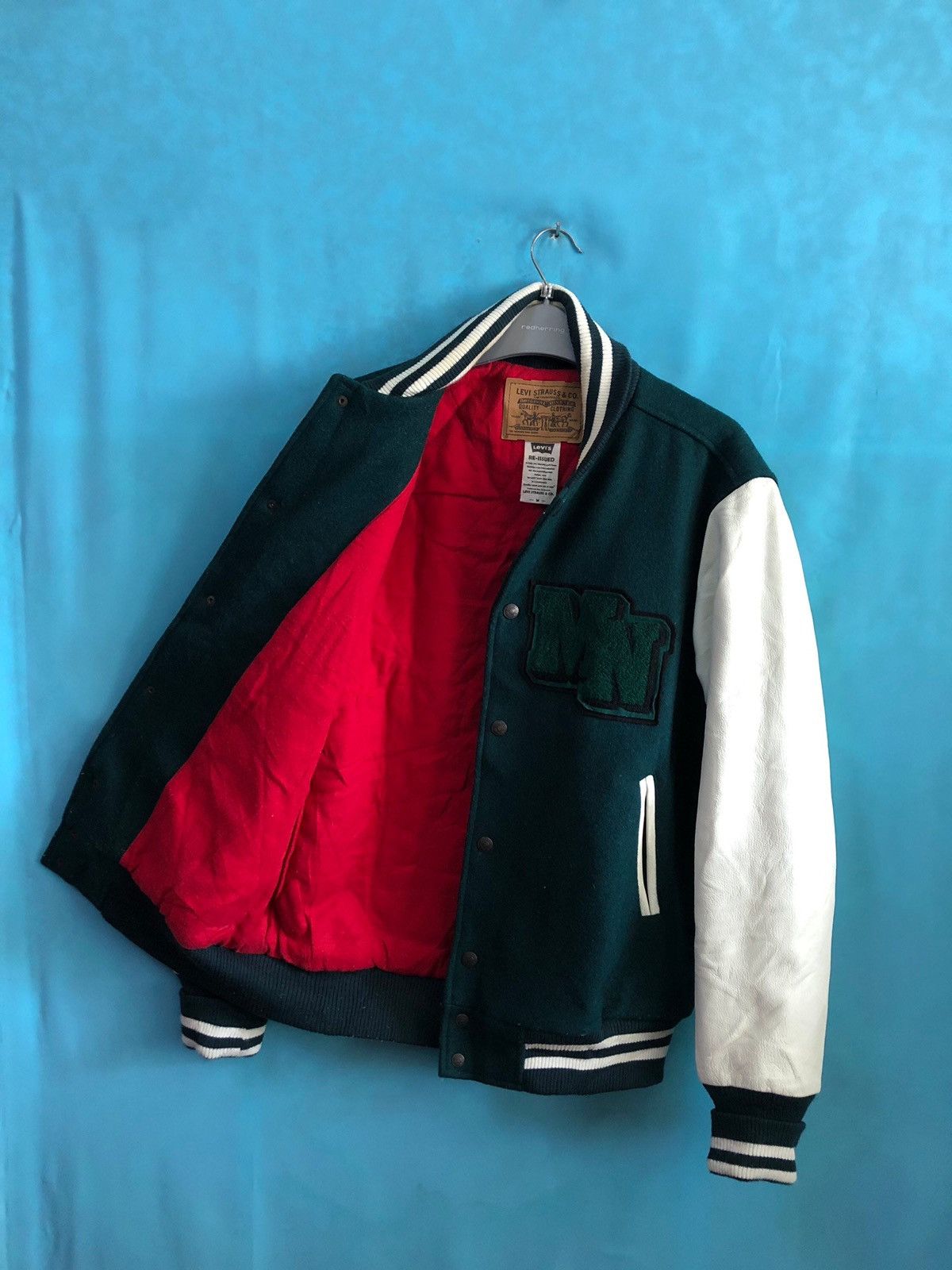 Levi's Vintage Clothing stadium ringer MN cowhide #1695 Size US M / EU 48-50 / 2 - 3 Thumbnail