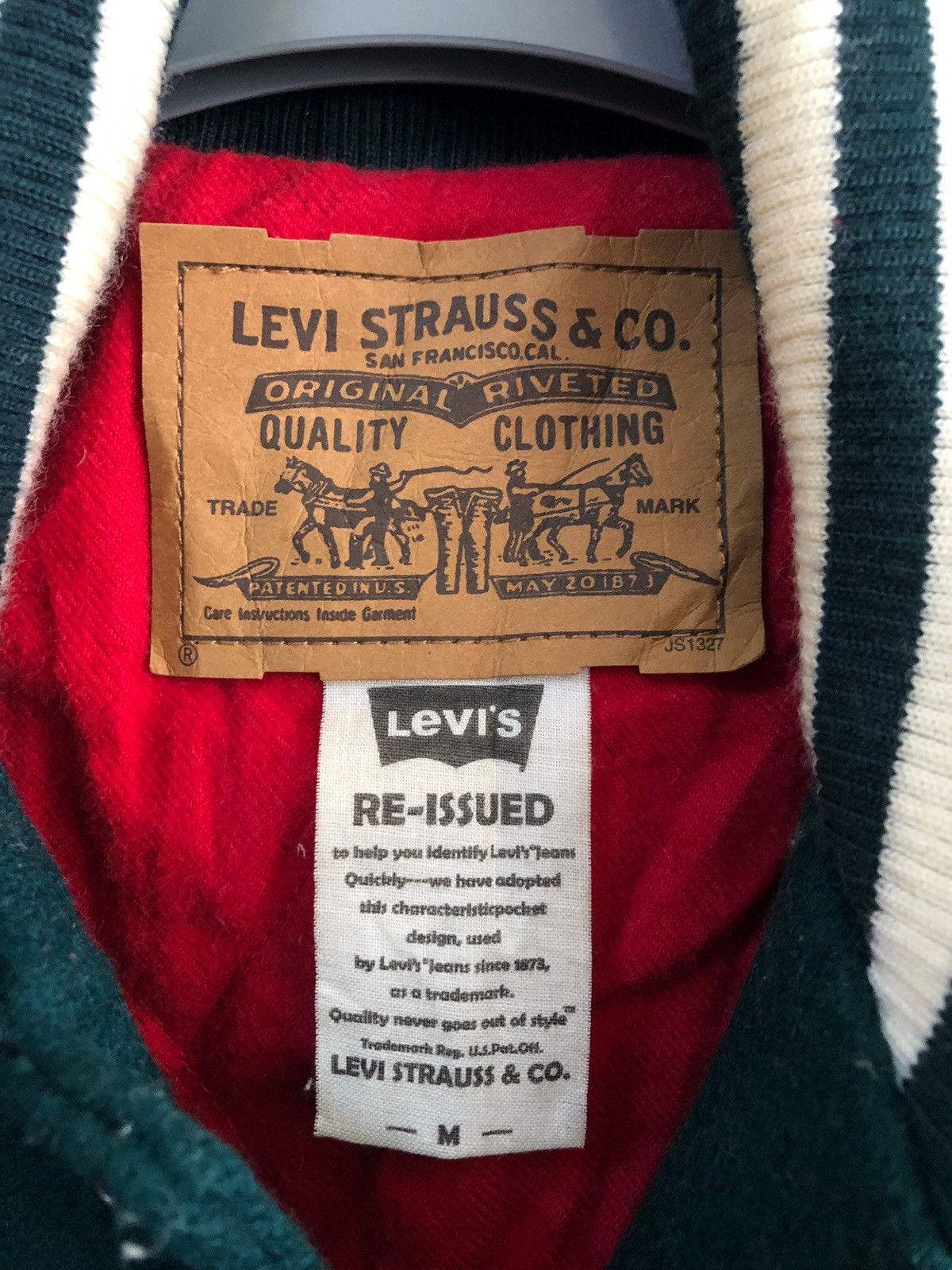 Levi's Vintage Clothing stadium ringer MN cowhide #1695 Size US M / EU 48-50 / 2 - 6 Thumbnail
