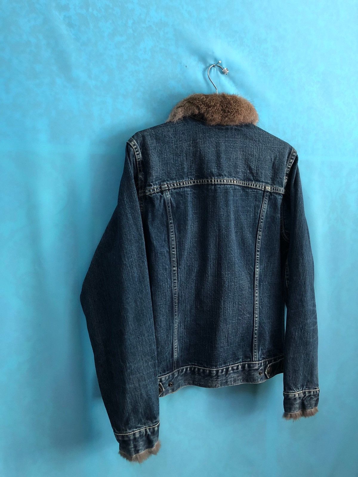 FOB Factory trucker fur indigo #1197 Size US M / EU 48-50 / 2 - 4 Thumbnail