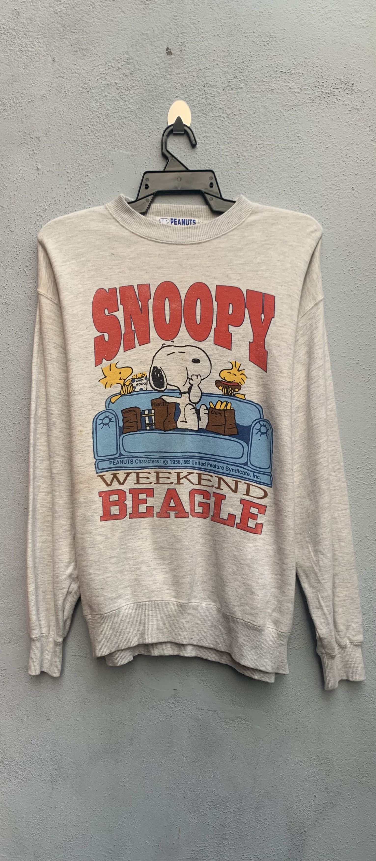 Vintage peanuts sweatshirt top