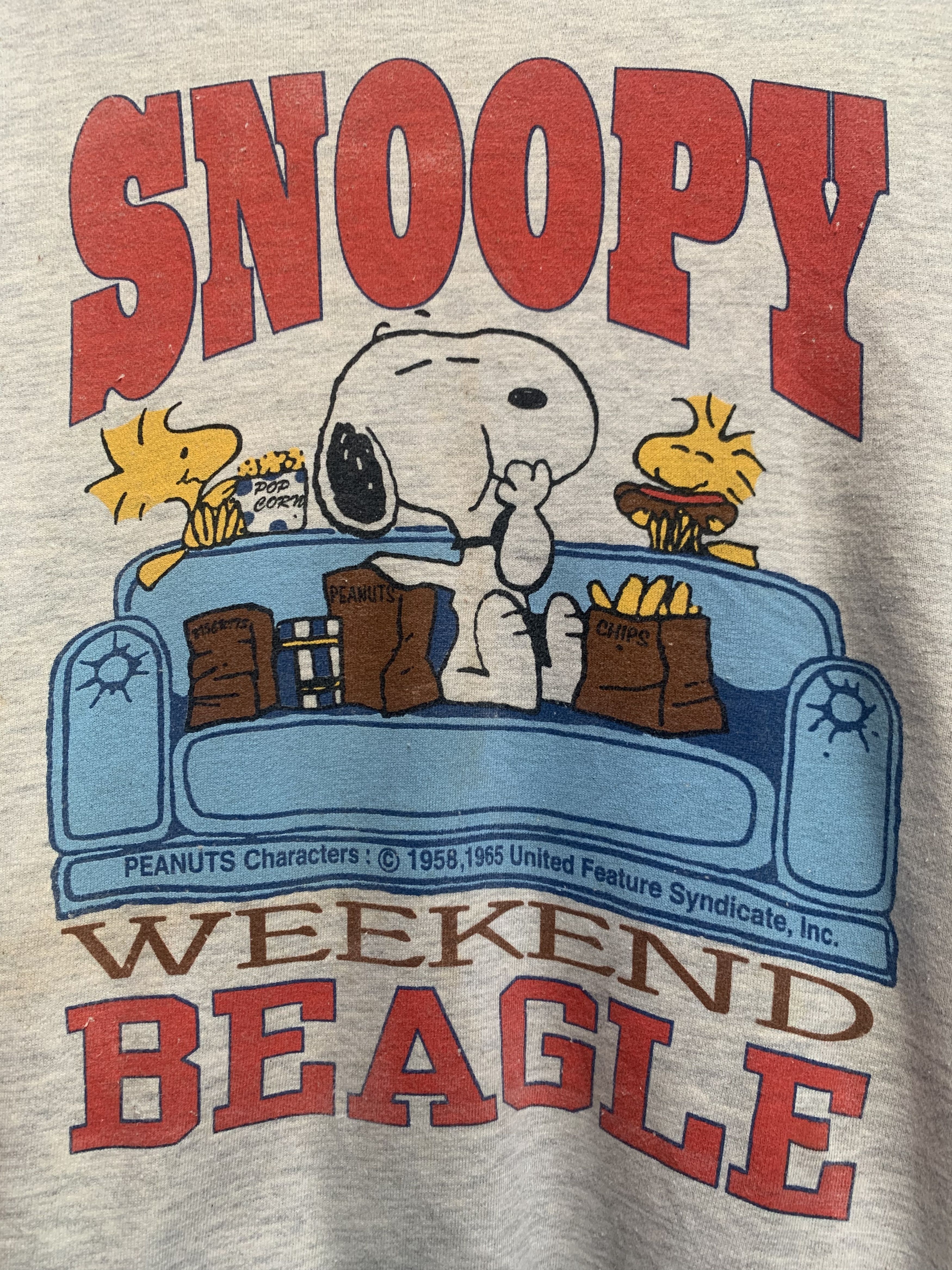 Peanuts Vintage Peanuts Snoopy 1958 Sweatshirt Size US L / EU 52-54 / 3 - 5 Thumbnail