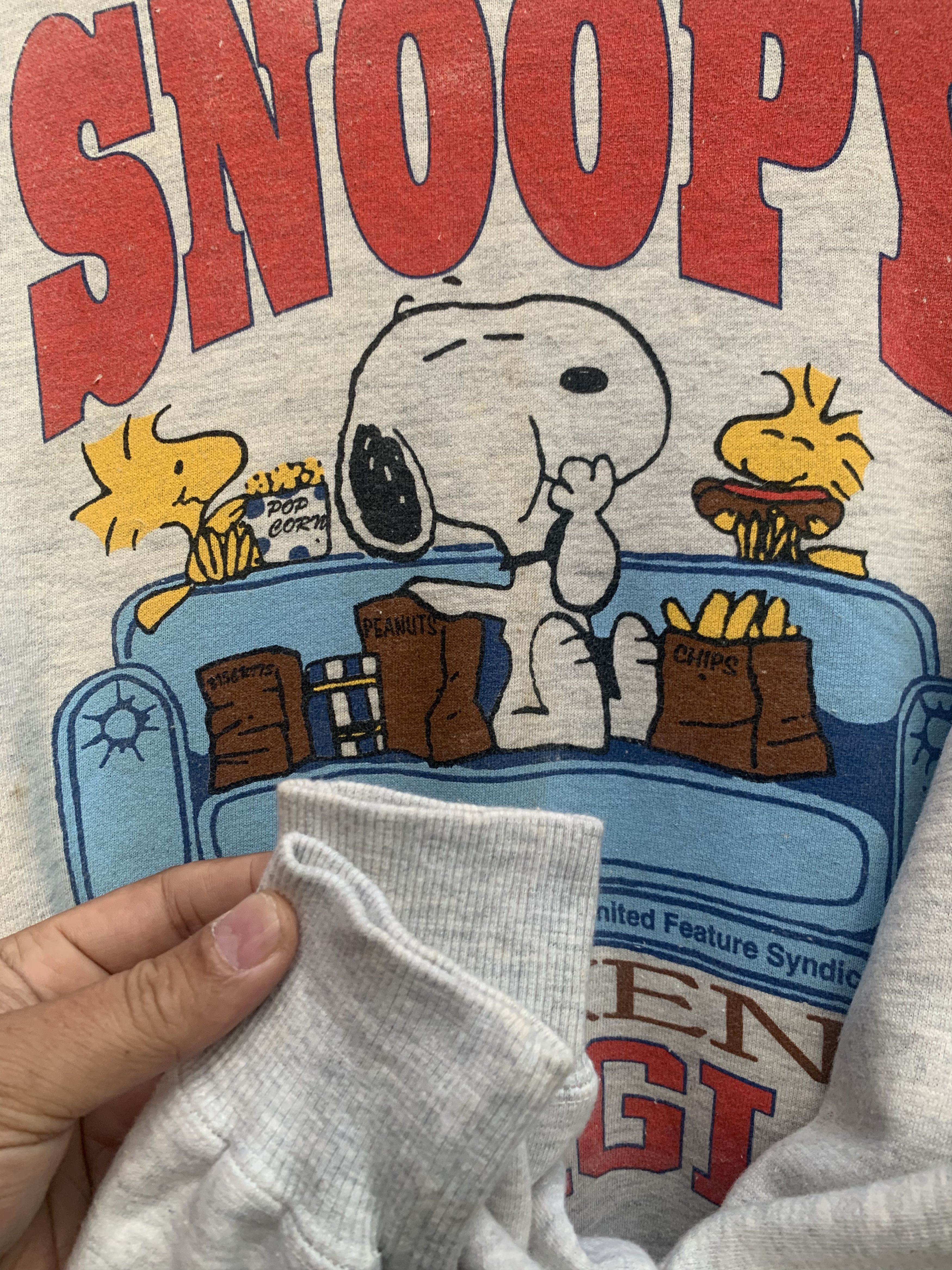 Peanuts Vintage Peanuts Snoopy 1958 Sweatshirt Size US L / EU 52-54 / 3 - 2 Thumbnail