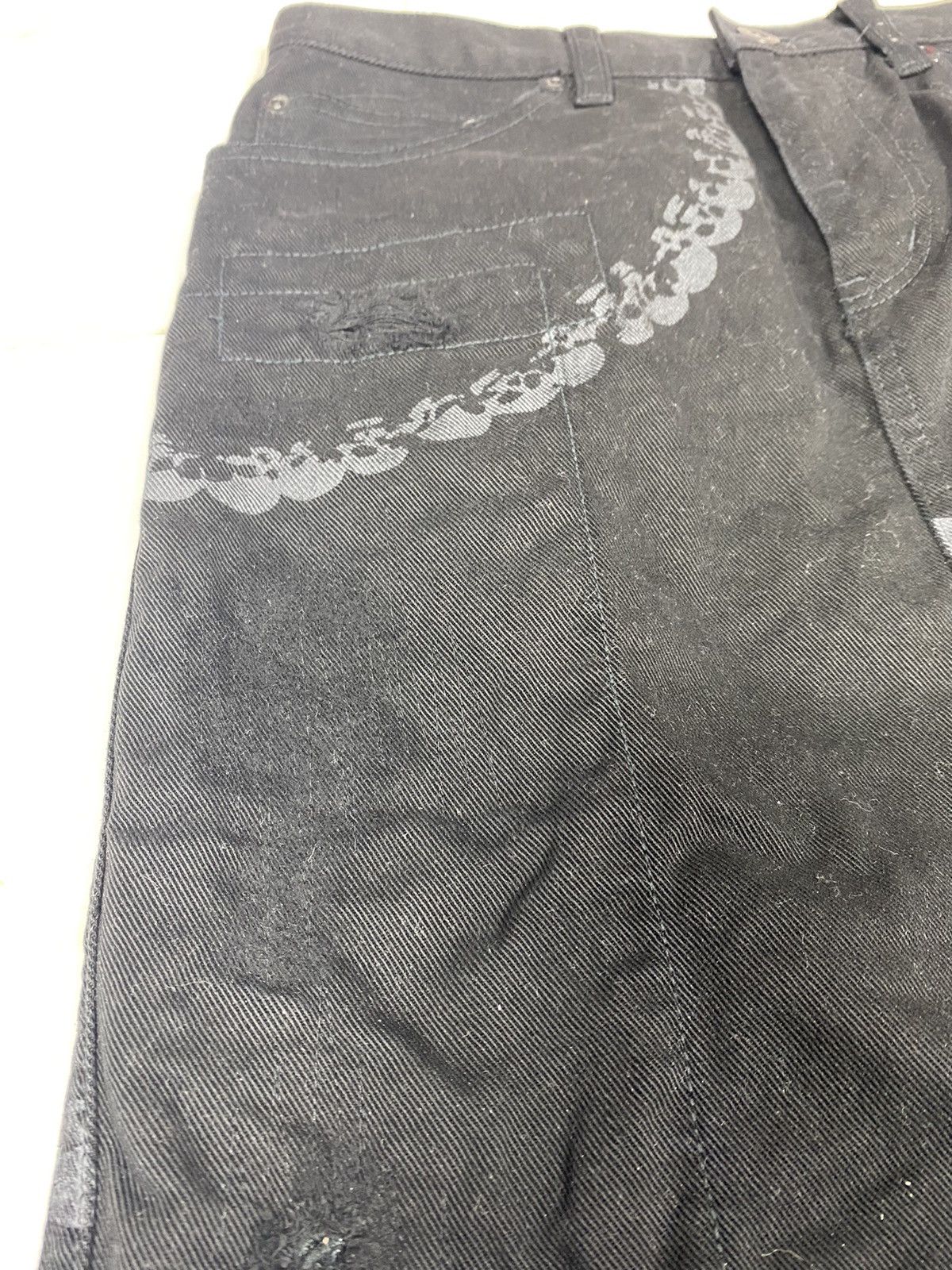Hysteric Glamour Hysteric Glamour Skull Distressed Skirt. S069 Size 29" - 3 Thumbnail