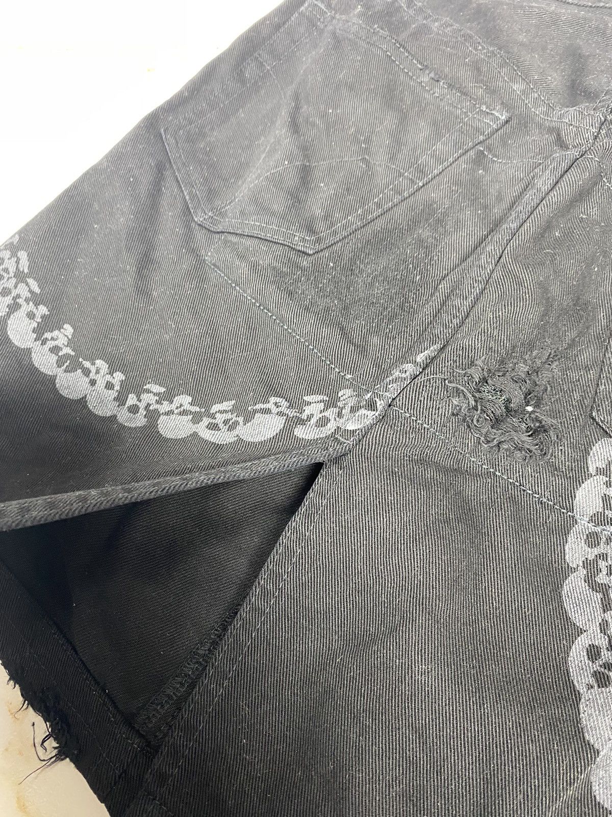 Hysteric Glamour Hysteric Glamour Skull Distressed Skirt. S069 Size 29" - 9 Thumbnail