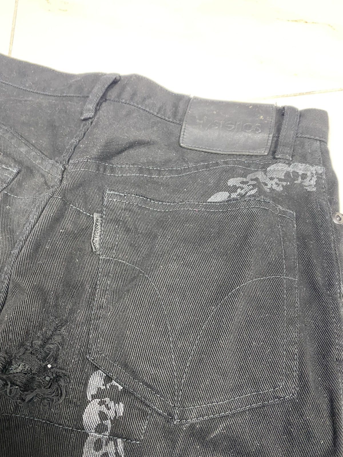 Hysteric Glamour Hysteric Glamour Skull Distressed Skirt. S069 Size 29" - 7 Thumbnail