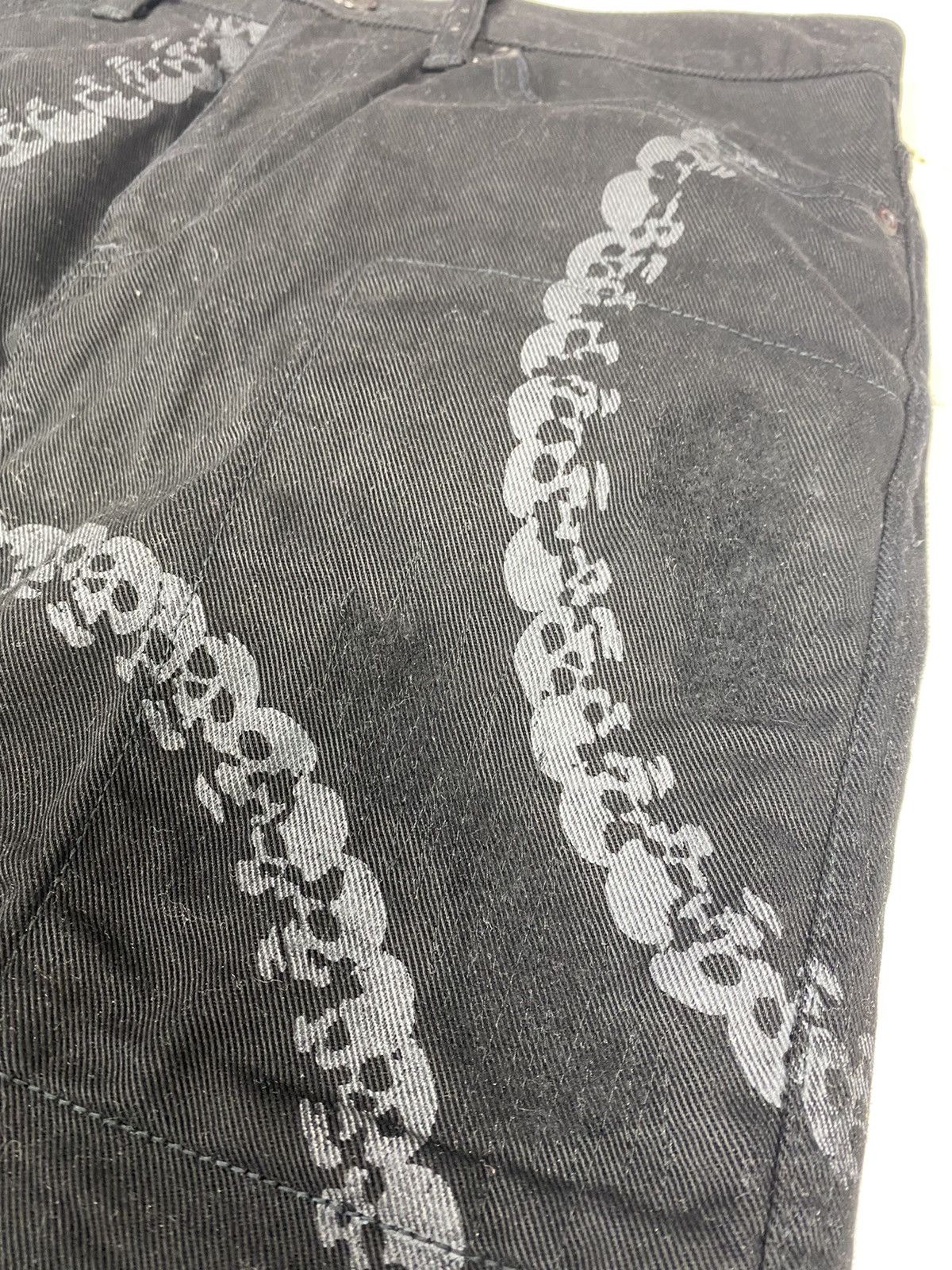 Hysteric Glamour Hysteric Glamour Skull Distressed Skirt. S069 Size 29" - 4 Thumbnail