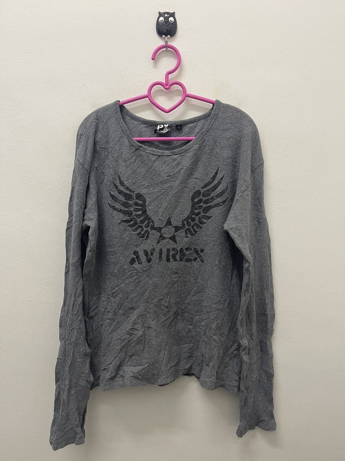 Avirex Rare Vintage AVIREX Long Sleeves Size L / US 10 / IT 46 - 1 Thumbnail