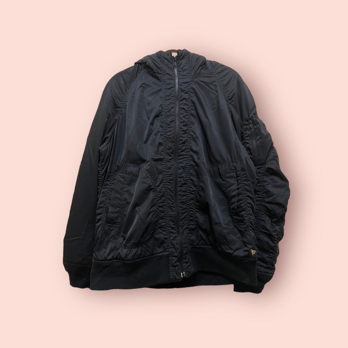 Jun Takahashi × Kiminori Morishita × Uniqlo VINTAGE UNIQLO X KIMINORI MORISHITA HOODED BOMBER JACKET Size US L / EU 52-54 / 3 - 11 Thumbnail