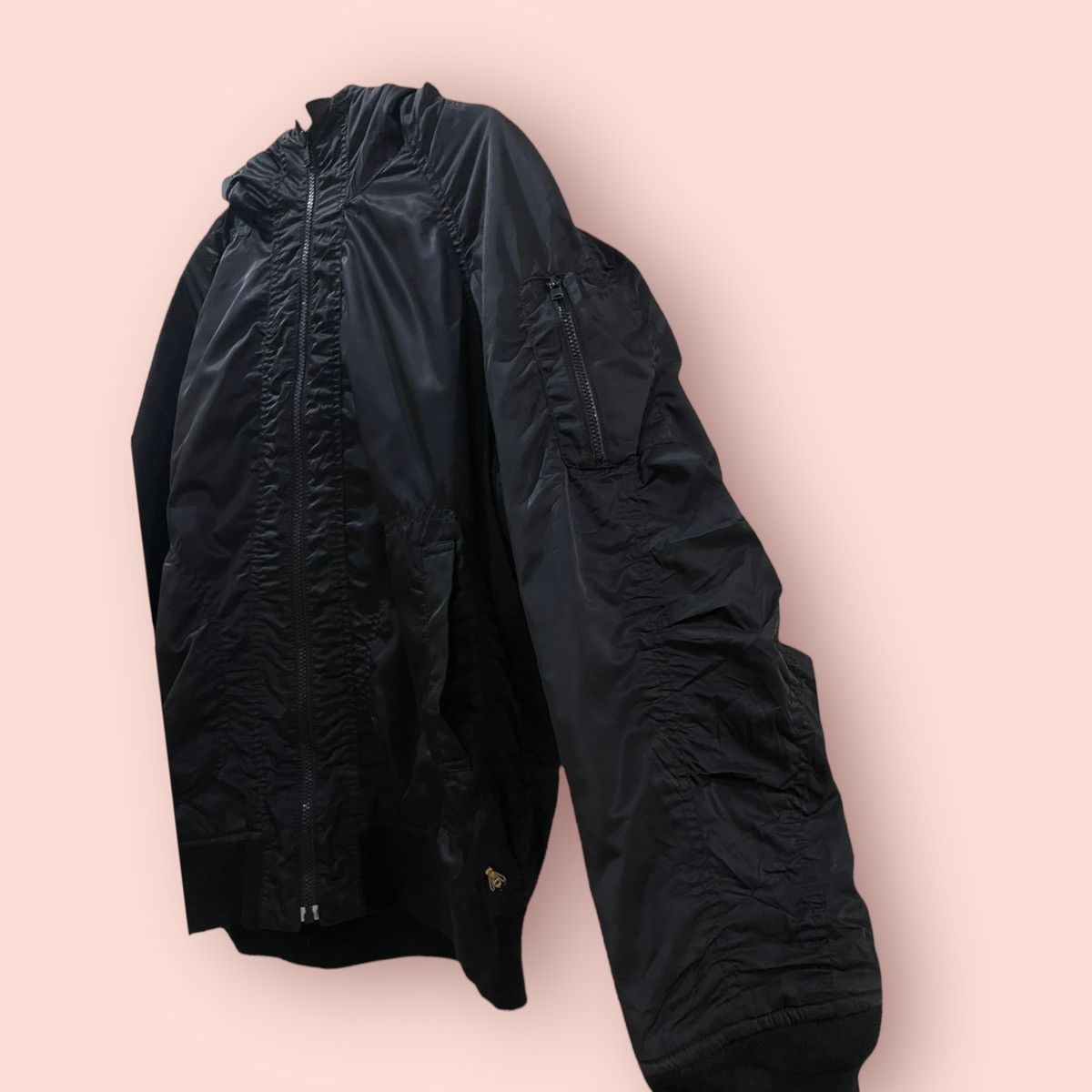 Jun Takahashi × Kiminori Morishita × Uniqlo VINTAGE UNIQLO X KIMINORI MORISHITA HOODED BOMBER JACKET Size US L / EU 52-54 / 3 - 5 Thumbnail
