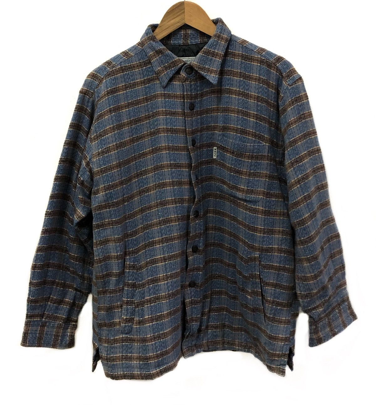 Beverly Hills Polo Club POLO BEVERLY HILLS FLANNEL BUTTON COLLAR JACKET Size US M / EU 48-50 / 2 - 3 Thumbnail