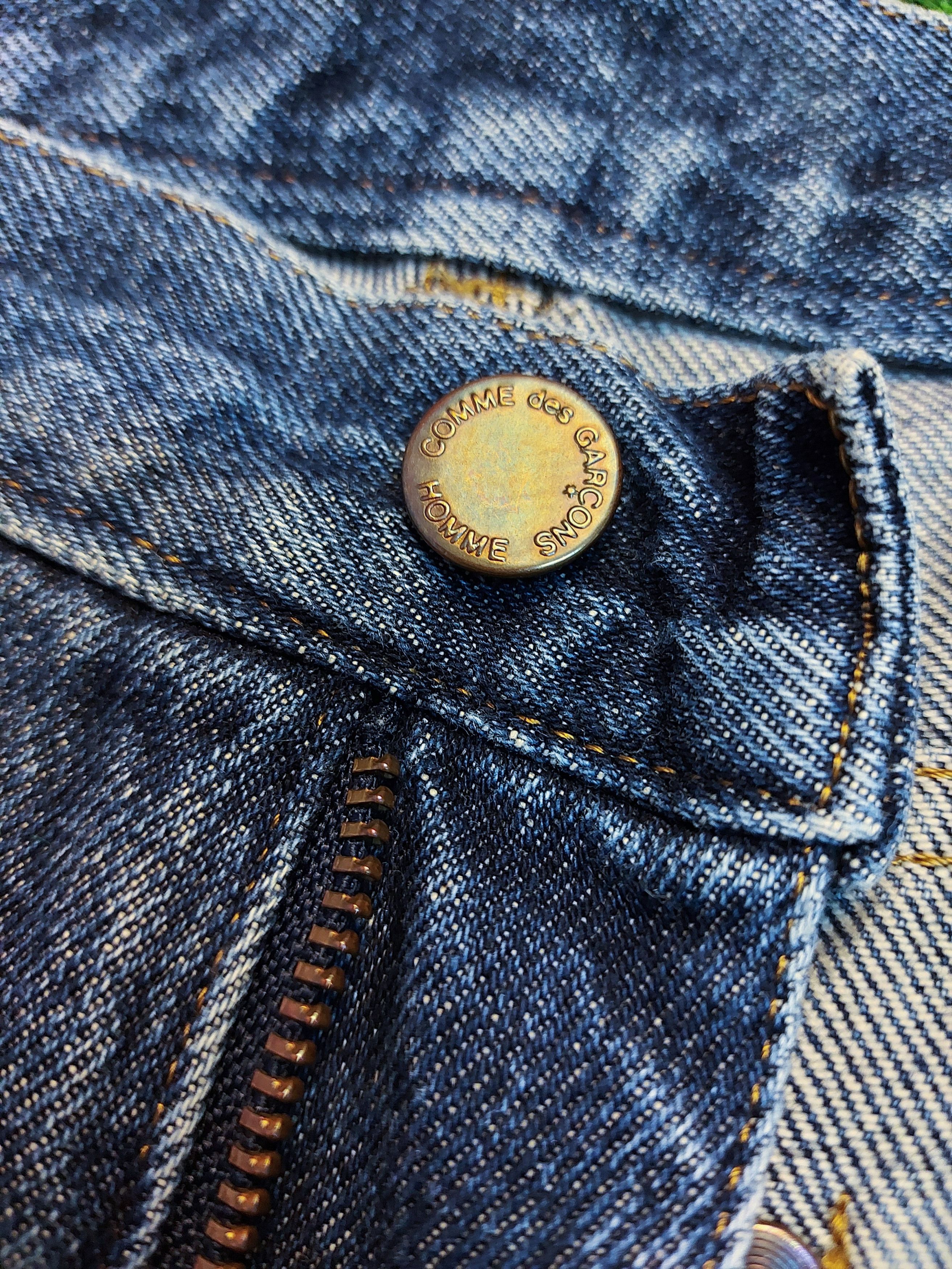 Comme des Garcons Homme Plus (J216) COMME DES GARCONS - vintage distress jeans Size US 30 / EU 46 - 11 Thumbnail
