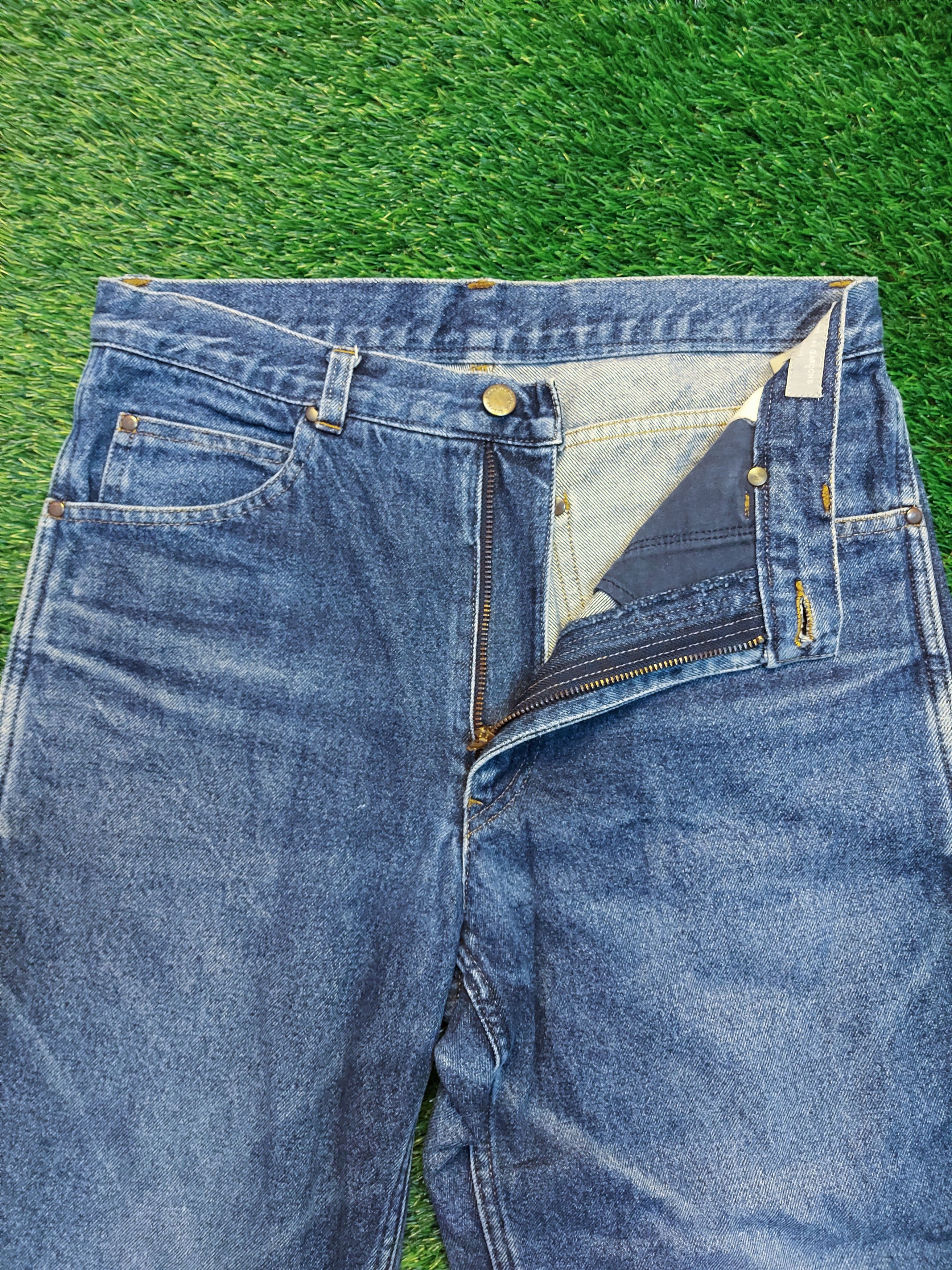 Comme des Garcons Homme Plus (J216) COMME DES GARCONS - vintage distress jeans Size US 30 / EU 46 - 10 Thumbnail