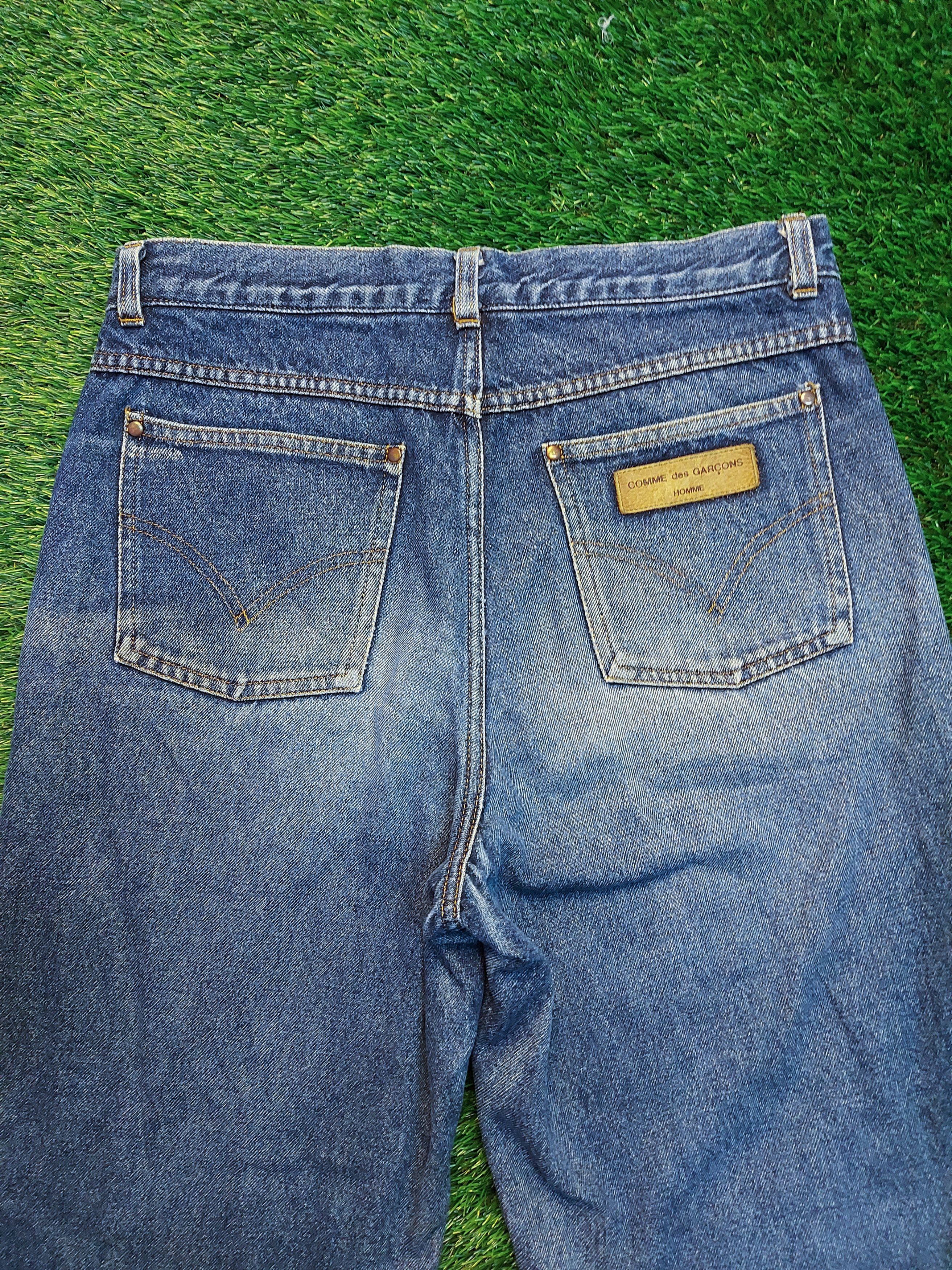Comme des Garcons Homme Plus (J216) COMME DES GARCONS - vintage distress jeans Size US 30 / EU 46 - 13 Thumbnail