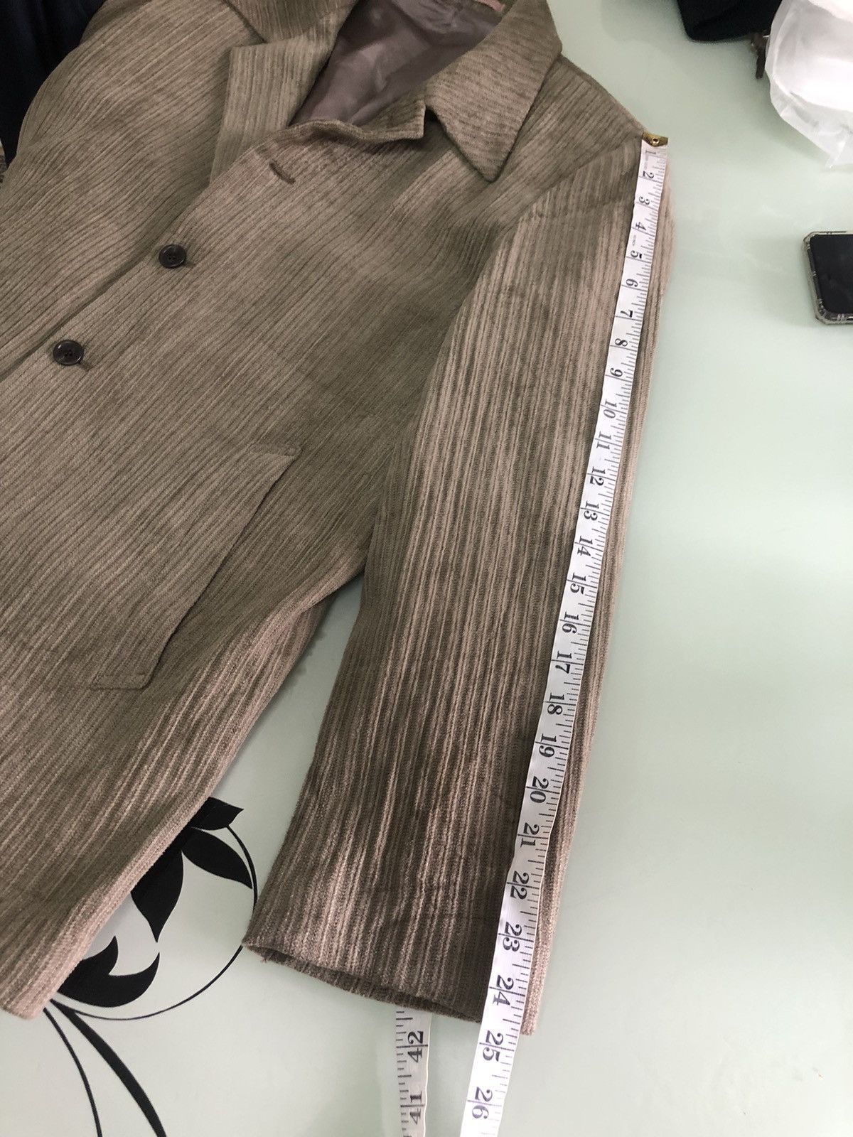 Issey Miyake Tete Homme by Issey Miyake Coduroy Jacket Like Homme Plisse Size US M / EU 48-50 / 2 - 25 Thumbnail