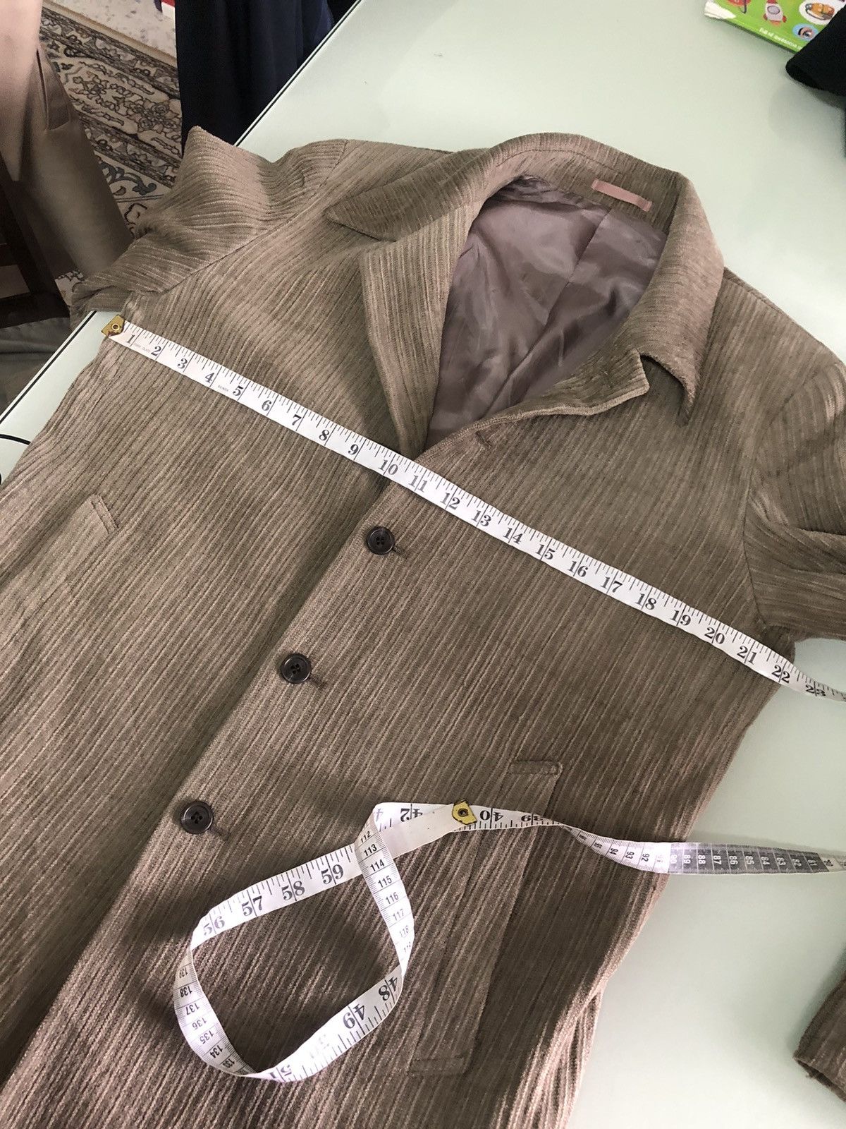 Issey Miyake Tete Homme by Issey Miyake Coduroy Jacket Like Homme Plisse Size US M / EU 48-50 / 2 - 22 Thumbnail