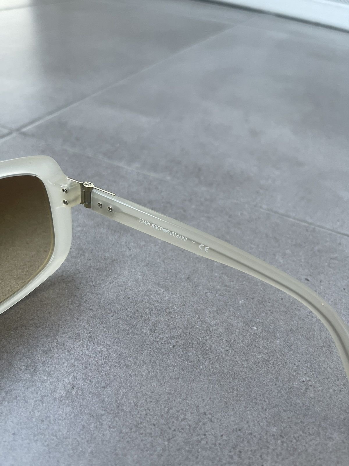 Emporio Armani Emporio Armani EA4008 5082/2L Lemon Juice 3D Sunglasses Size ONE SIZE - 7 Thumbnail