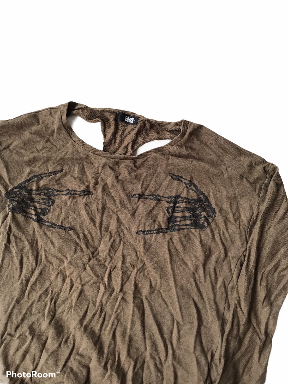 Hysteric Glamour 💥Japanese Brand Glad news Distressed Shirt Size L / US 10 / IT 46 - 4 Thumbnail