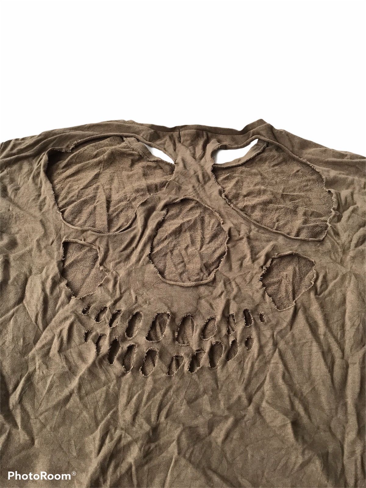 Hysteric Glamour 💥Japanese Brand Glad news Distressed Shirt Size L / US 10 / IT 46 - 3 Thumbnail