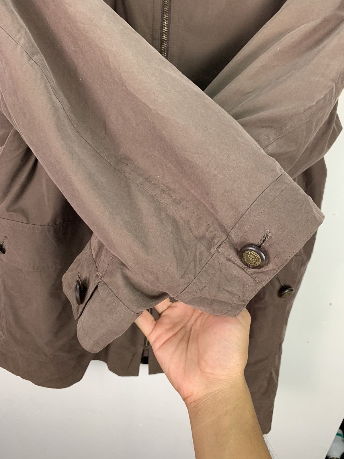 Burberry × Vintage Vintage Burberrys Jacket Size US XL / EU 56 / 4 - 4 Thumbnail