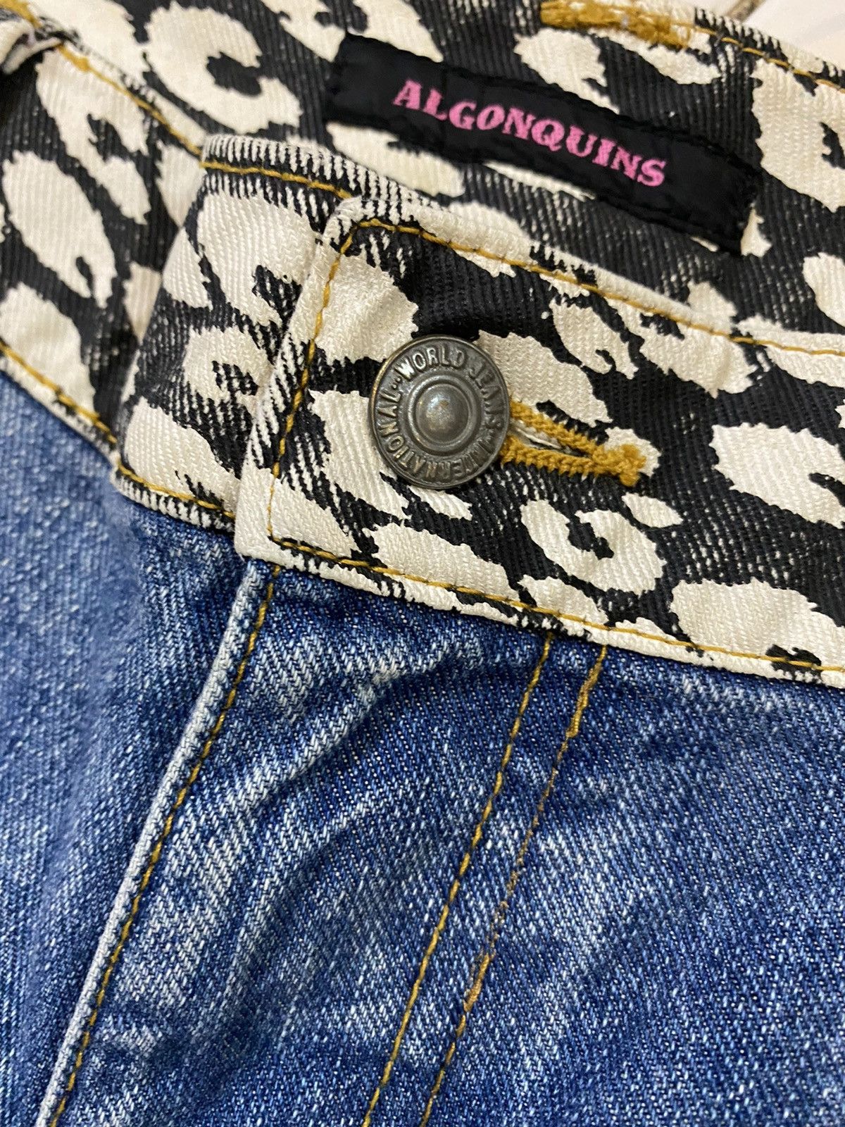 Hysteric Glamour 💥Japanese Algonquin Studs Short Denim Size US 33 - 8 Thumbnail