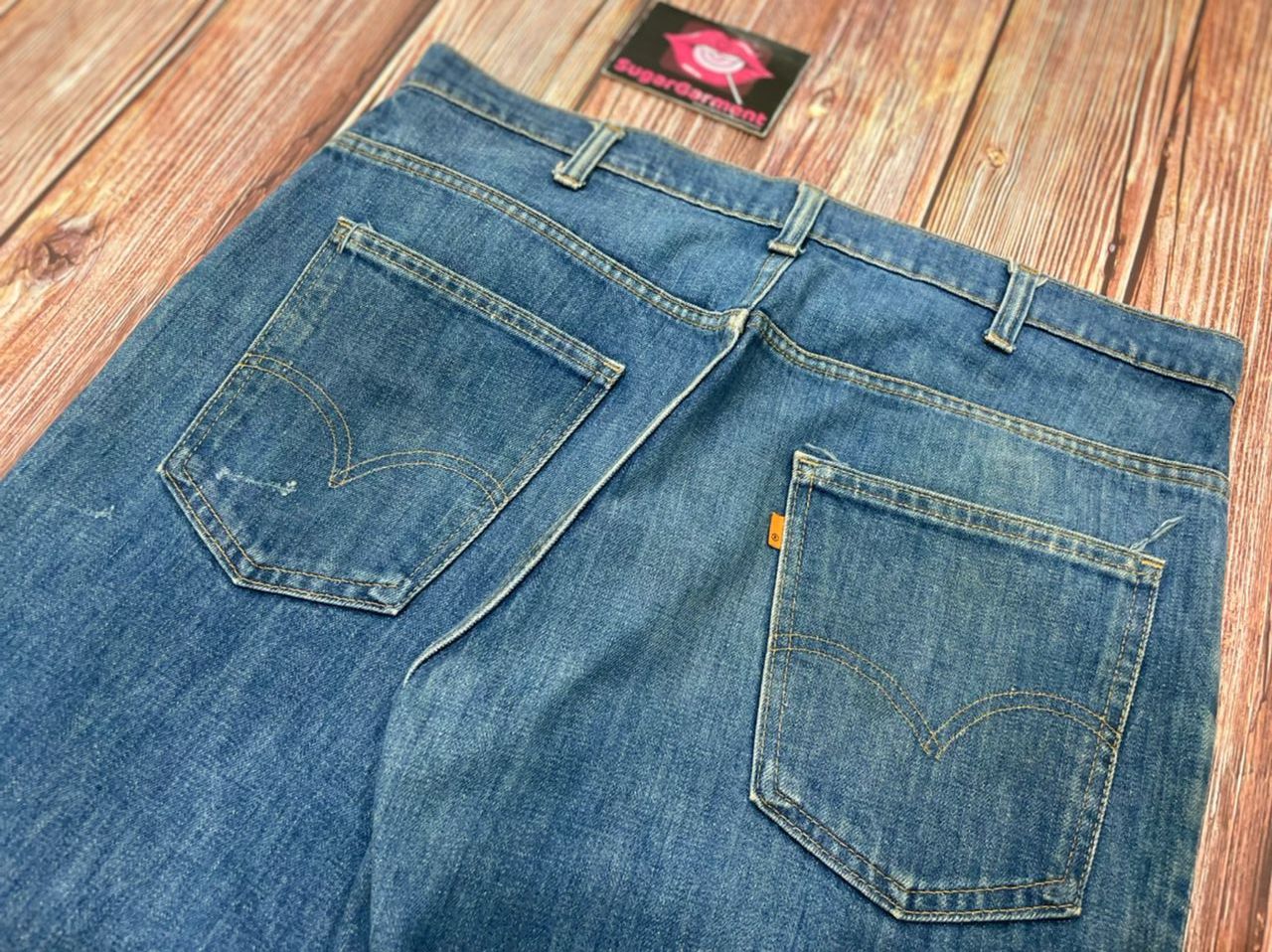 Levi's Levis 646 Bell Bottom Flare Bootcut TALON Single R Jeans #4 Size US 37 - 8 Thumbnail