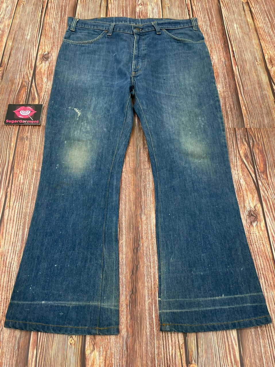 Levi's Levis 646 Bell Bottom Flare Bootcut TALON Single R Jeans #4 Size US 37 - 1 Thumbnail