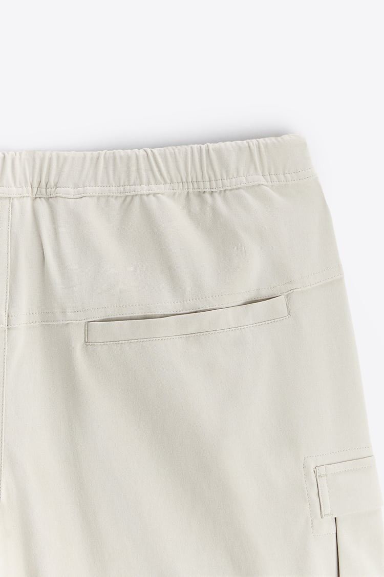 Rhude × Zara Rhude x Zara NEW Cargo Technical Pants Beige Size US 34 / EU 50 - 9 Thumbnail