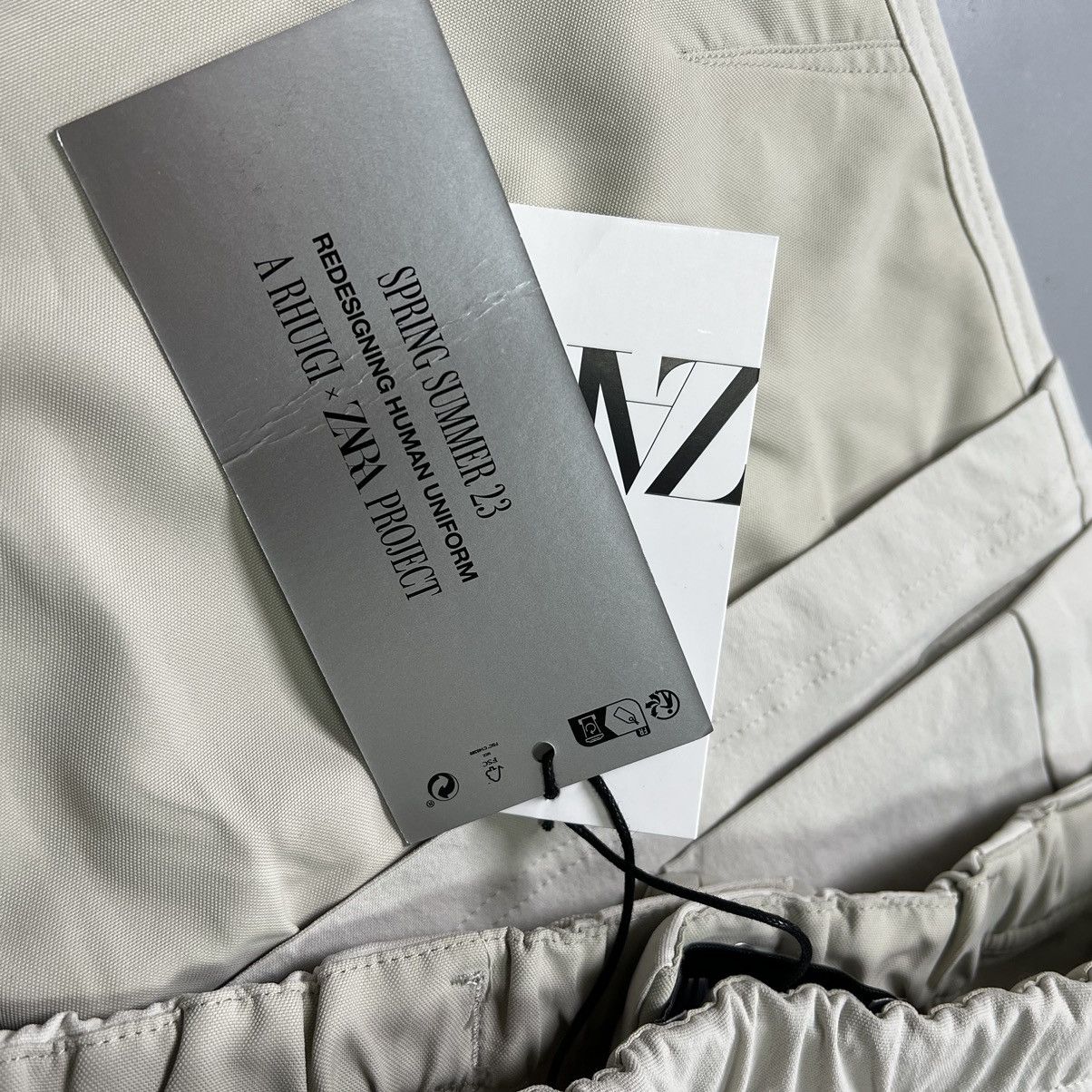 Rhude × Zara Rhude x Zara NEW Cargo Technical Pants Beige Size US 34 / EU 50 - 24 Thumbnail