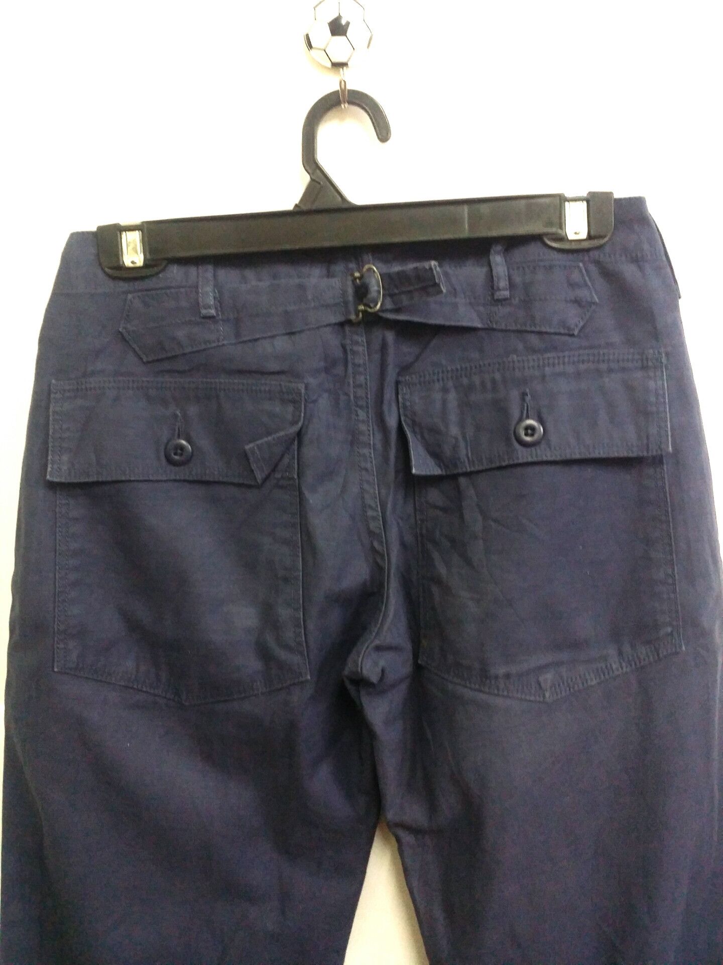 Japanese Brand × Orslow (J129) ORSLOW - denim product made in japan with buckleback Size US 29 - 4 Thumbnail