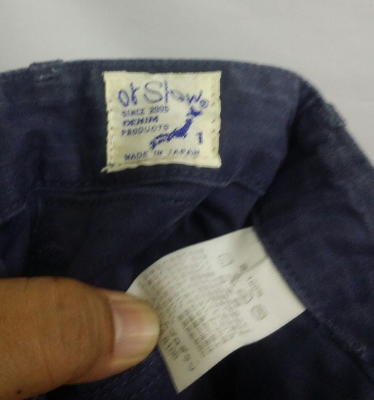 Japanese Brand × Orslow (J129) ORSLOW - denim product made in japan with buckleback Size US 29 - 2 Thumbnail