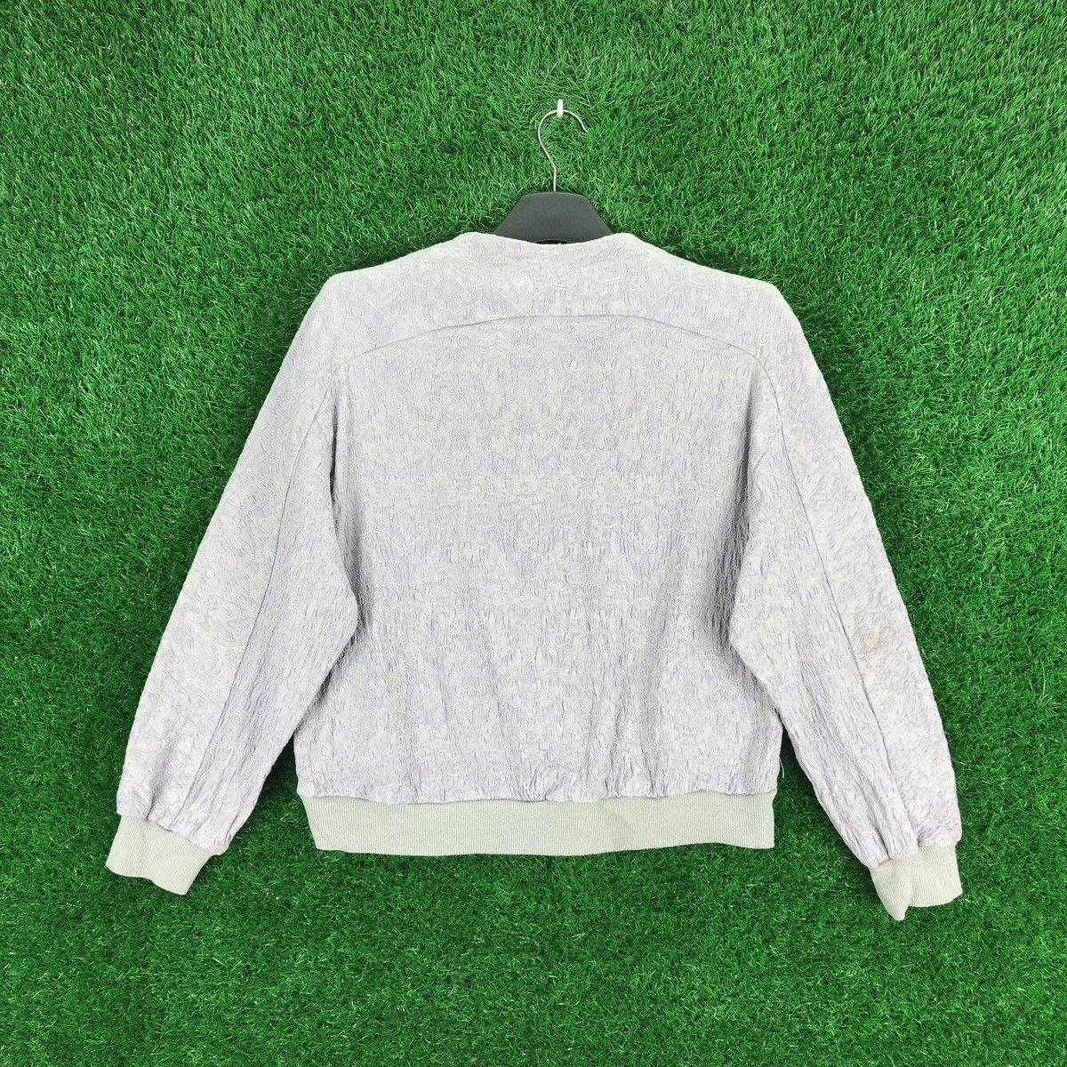 Japanese Brand × Vintage Vintage Bomber Style Jacket Embroiderdd Fabric by Switch Size XS / US 0-2 / IT 36-38 - 4 Thumbnail