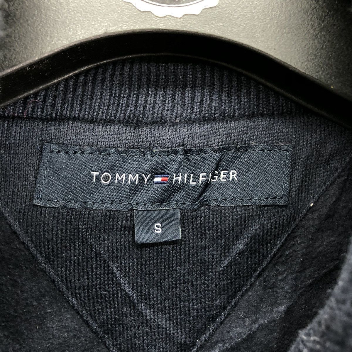 Tommy Hilfiger Tommy Hilfiger Full Houndstooth Zipper Sweater Size US S / EU 44-46 / 1 - 12 Thumbnail