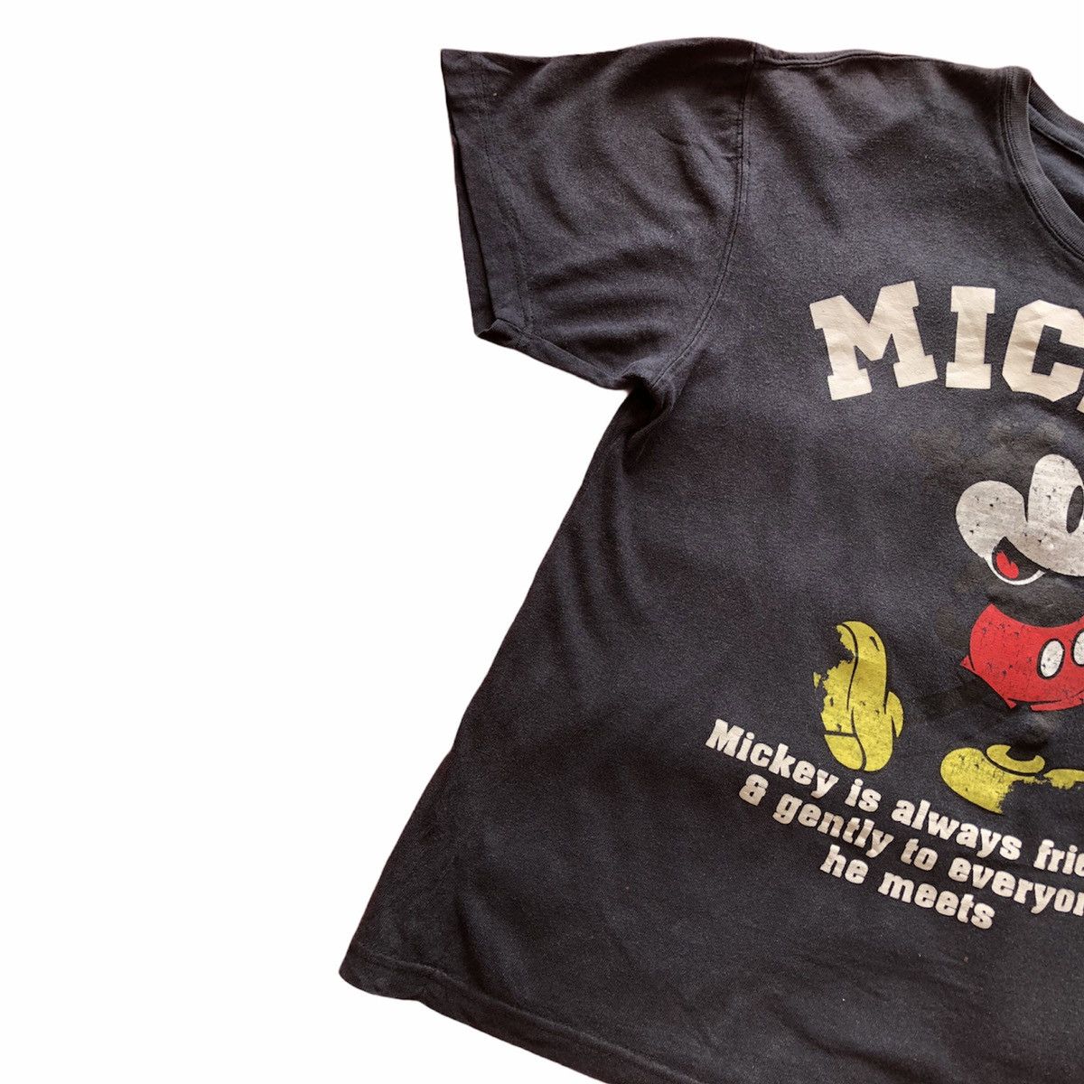 Disney Vintage Disney Mickey Mouse Big Print Tee Size US M / EU 48-50 / 2 - 3 Thumbnail