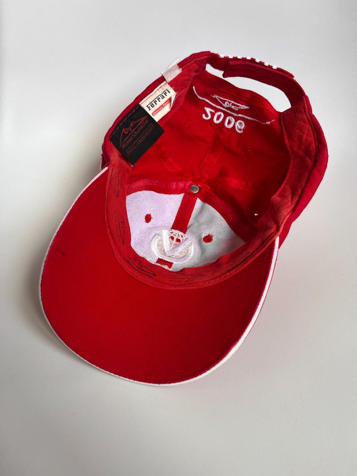 Ferrari × Vintage Vintage Ferrari Cap Size ONE SIZE - 6 Thumbnail