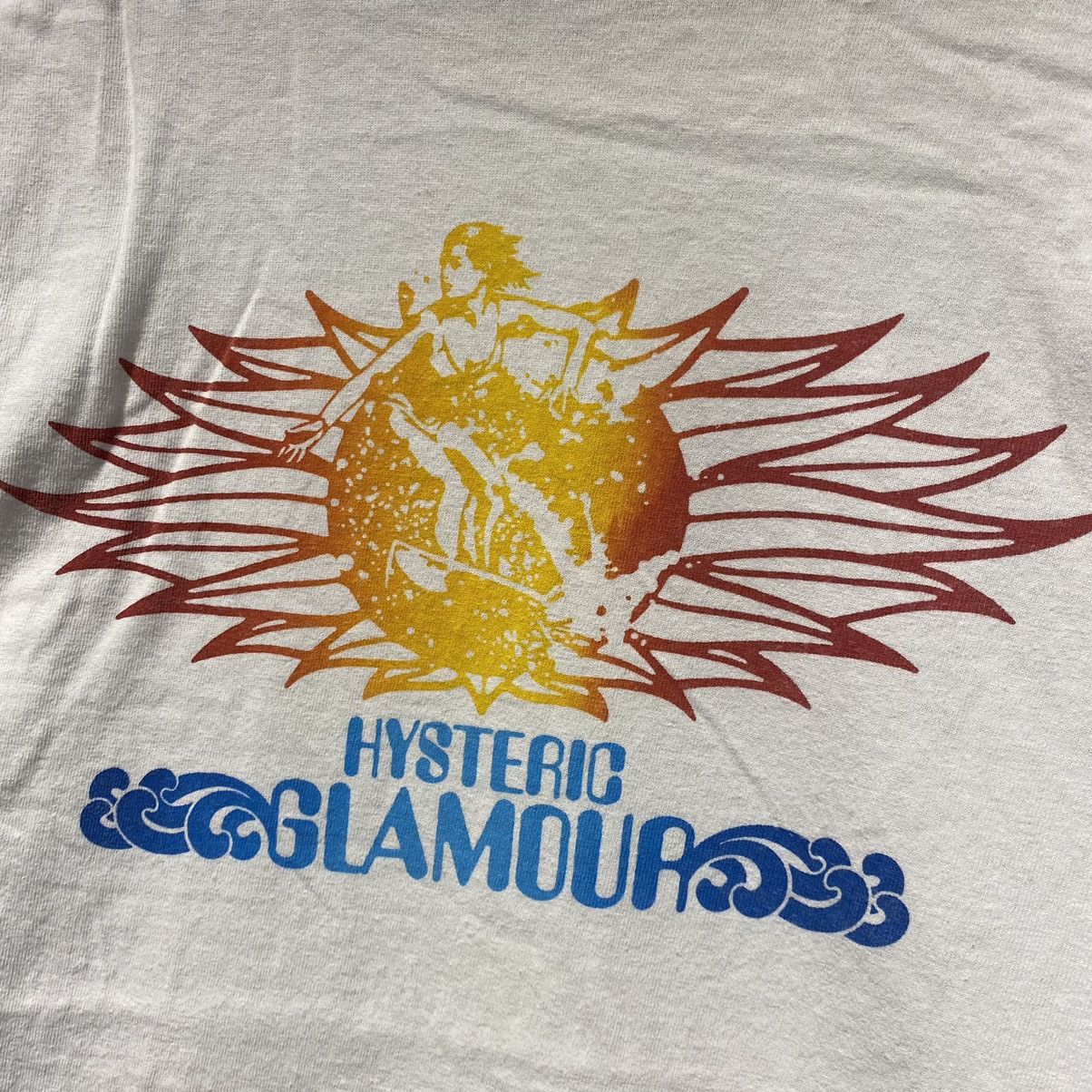 Hysteric Glamour × Vintage VINTAGE‼️Hysteric Glamour “Surf” Tee Size US S / EU 44-46 / 1 - 3 Thumbnail