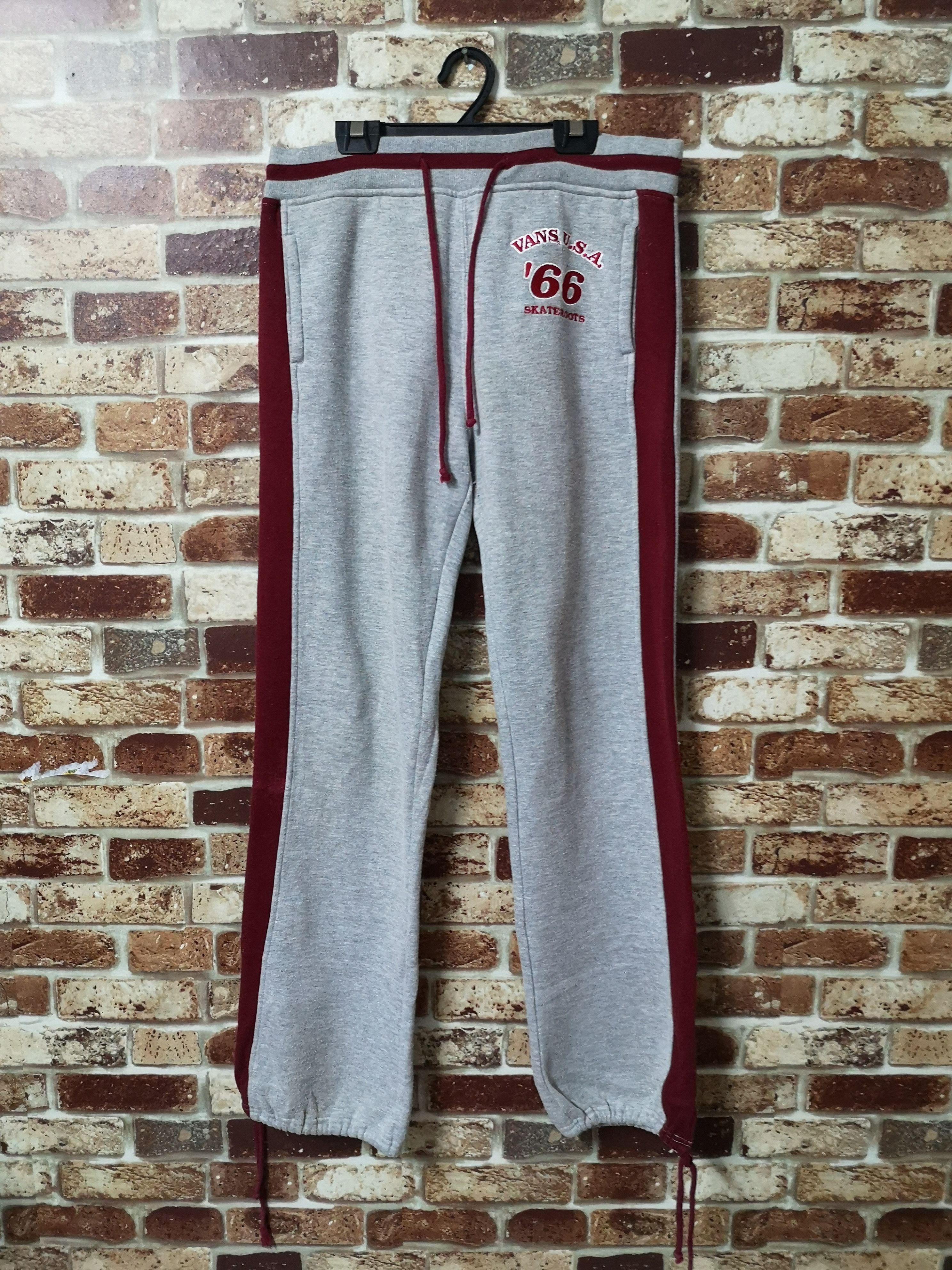 Vans × Vintage Vintage Vans USA '66 Skateboats Jogger Pants Size US 32 / EU 48 - 1 Thumbnail