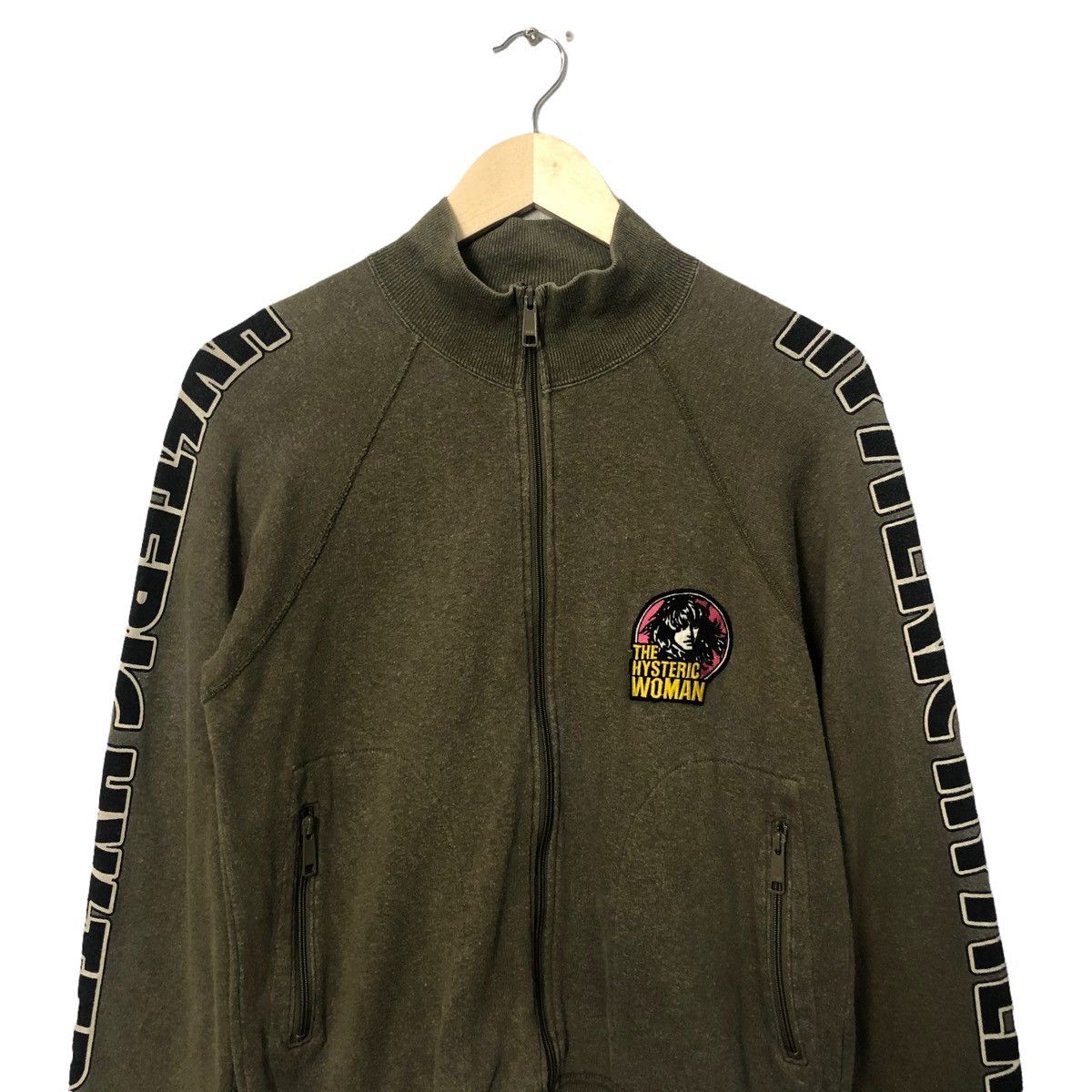 Hysteric Glamour The Hysteric Woman Zipper Ups Faded Jacket Size S / US 4 / IT 40 - 4 Thumbnail