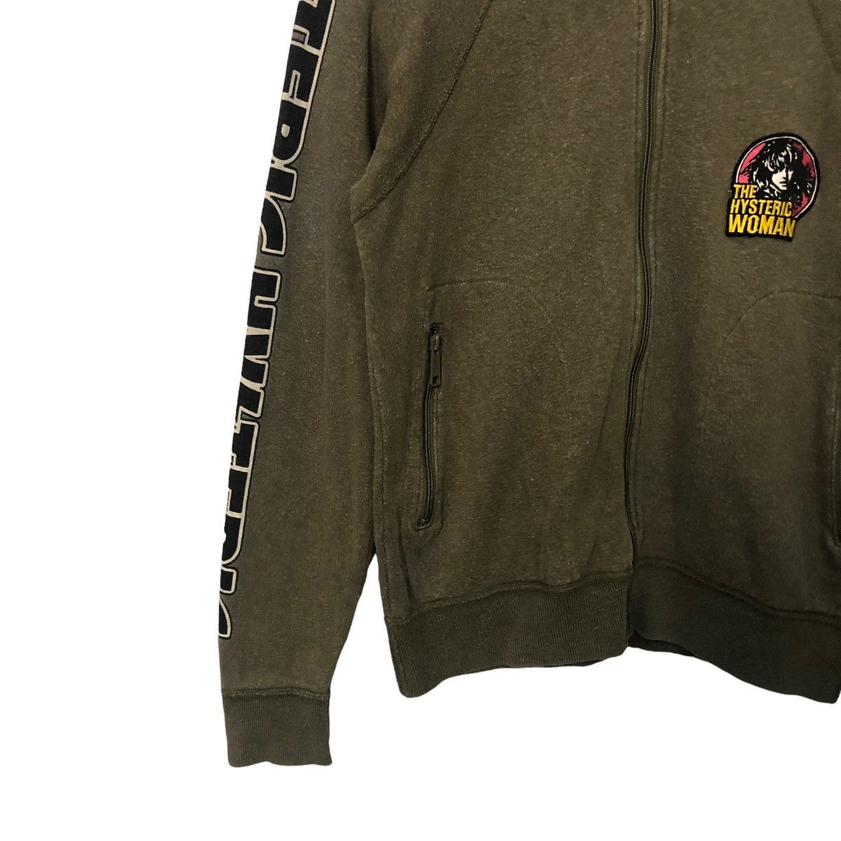 Hysteric Glamour The Hysteric Woman Zipper Ups Faded Jacket Size S / US 4 / IT 40 - 3 Thumbnail