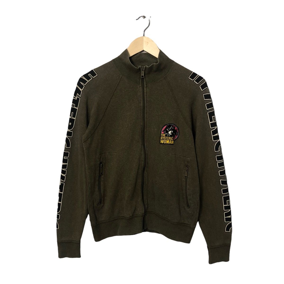 Hysteric Glamour The Hysteric Woman Zipper Ups Faded Jacket Size S / US 4 / IT 40 - 1 Thumbnail