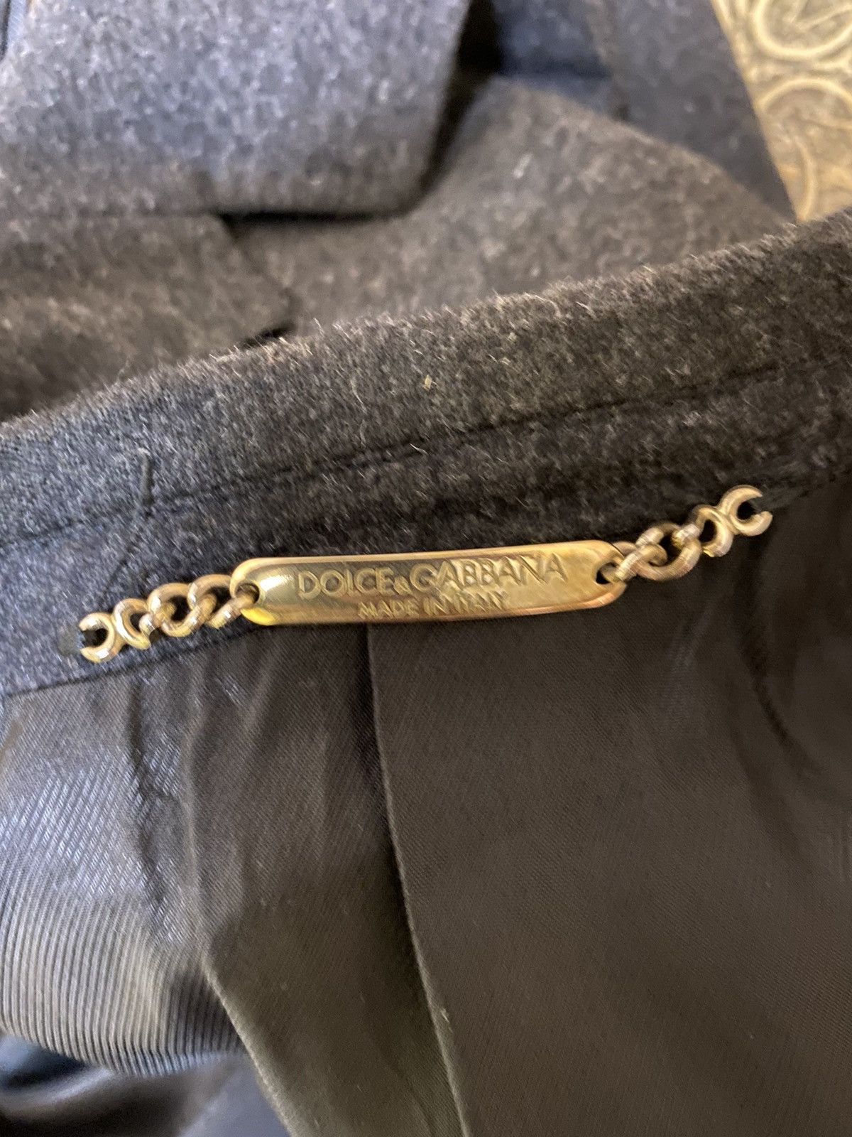 Designer × Dolce & Gabbana Dolce & Gabbana Slim Coat - Medium Size Size US M / EU 48-50 / 2 - 11 Thumbnail