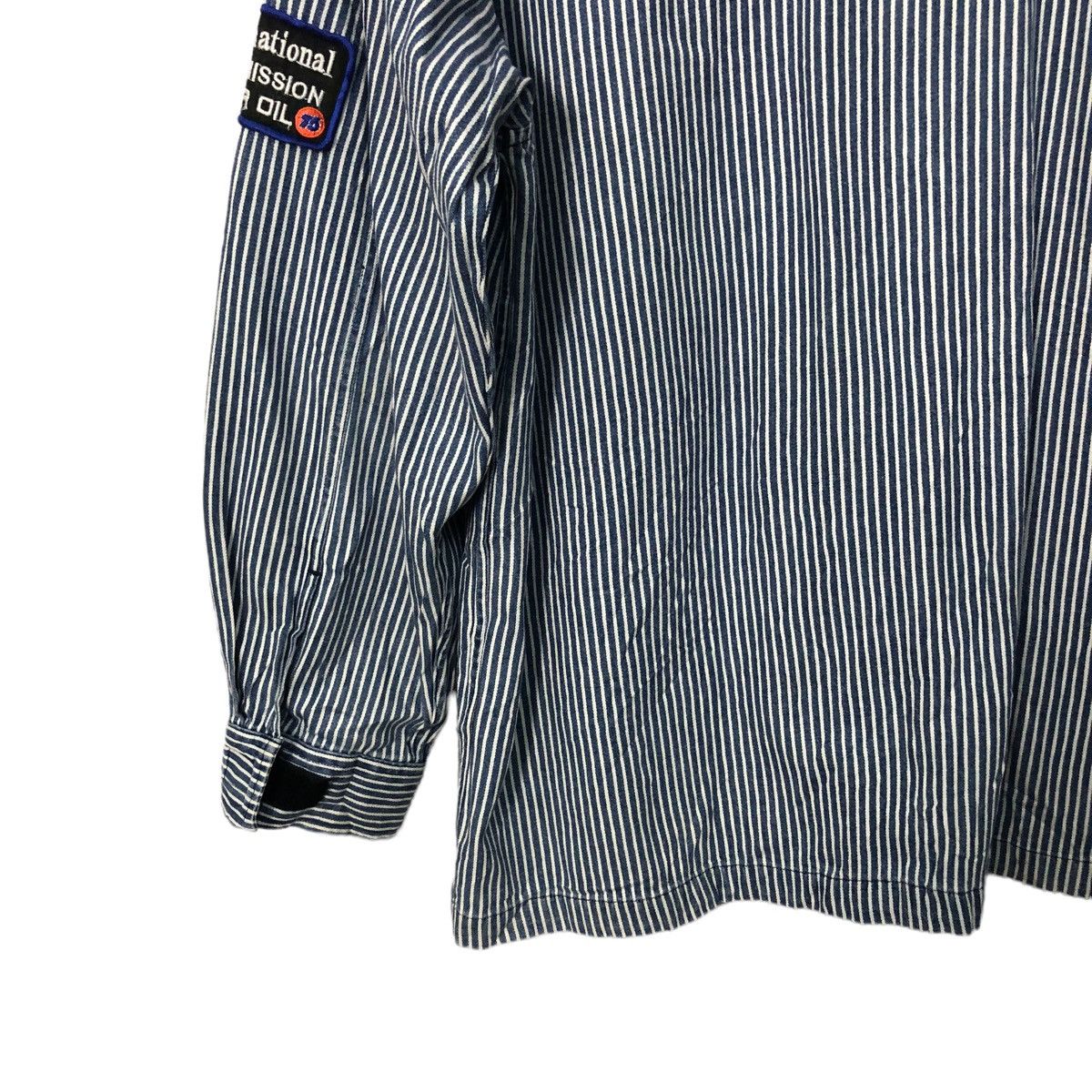 Sports Specialties Vintage 76 Lubricants Spell Out Big Logo Zipper Ups Jacket Size US L / EU 52-54 / 3 - 7 Thumbnail
