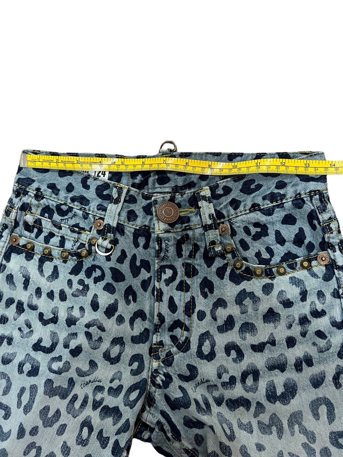 Hysteric Glamour Japanese Brand Co&Lu Overprint Denim Hysteric Glamour Style Size US 26 / EU 42 - 3 Thumbnail