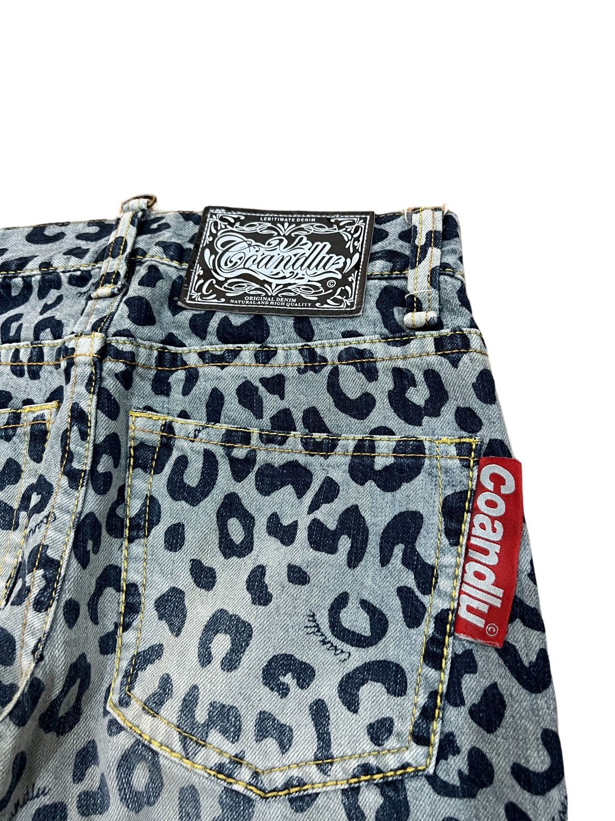 Hysteric Glamour Japanese Brand Co&Lu Overprint Denim Hysteric Glamour Style Size US 26 / EU 42 - 10 Thumbnail