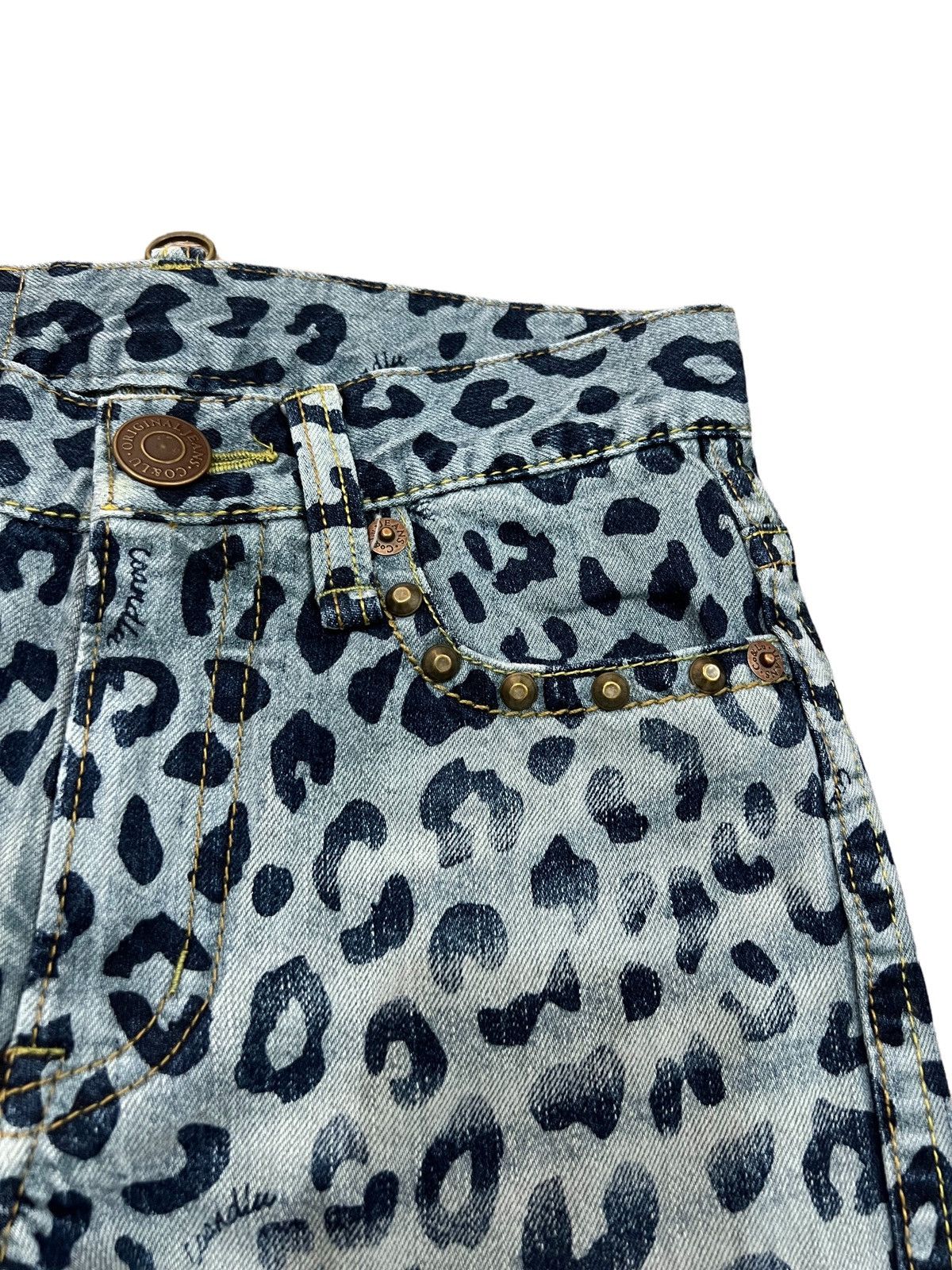 Hysteric Glamour Japanese Brand Co&Lu Overprint Denim Hysteric Glamour Style Size US 26 / EU 42 - 9 Thumbnail