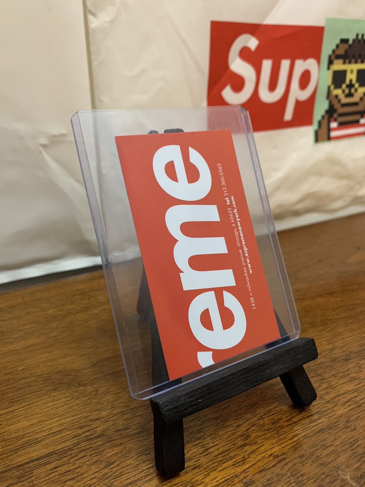 Supreme Supreme Chicago Business Card Size ONE SIZE - 9 Thumbnail